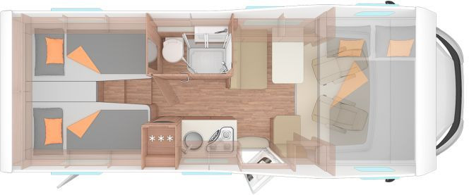 Weinsberg CaraHome 650 MEG Stylingpaket Alu - Альковный автодом: фото 2 Weinsberg CaraHome 650 MEG Stylingpaket Alu - Альковный автодом: фото 2