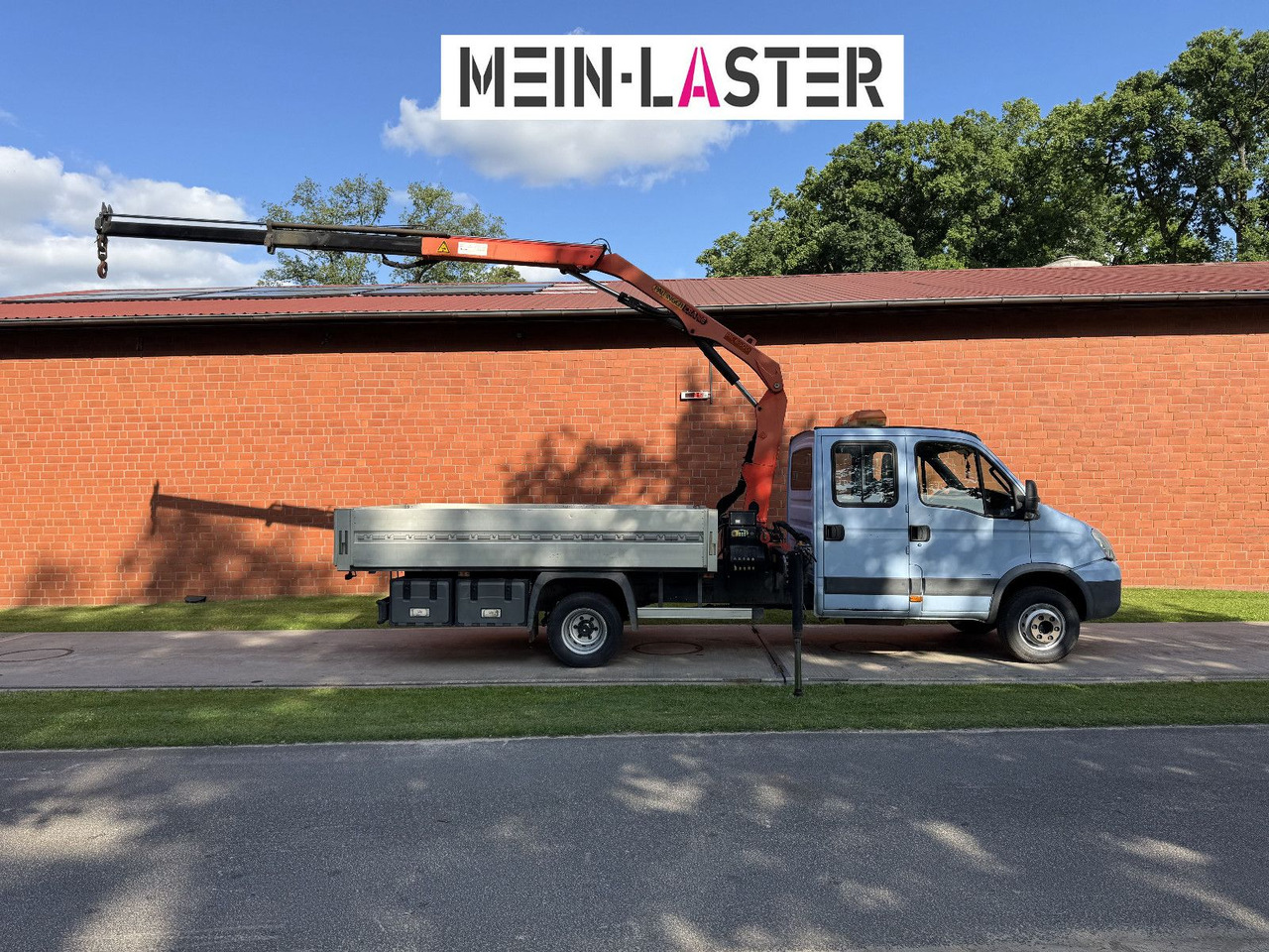 Iveco 65C180 3.0d Palfinger PK 6500 7 Sitzer NL 2300kg - Малотоннажный бортовой грузовик, Грузопассажирский фургон: фото 2 Iveco 65C180 3.0d Palfinger PK 6500 7 Sitzer NL 2300kg - Малотоннажный бортовой грузовик, Грузопассажирский фургон: фото 2