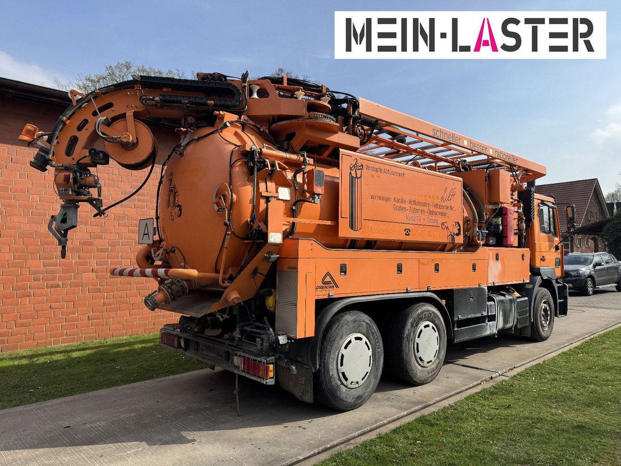 MAN FE 410 Assmann Saug HD Spüler Recycling + FB. - Ассенизатор: фото 5 MAN FE 410 Assmann Saug HD Spüler Recycling + FB. - Ассенизатор: фото 5