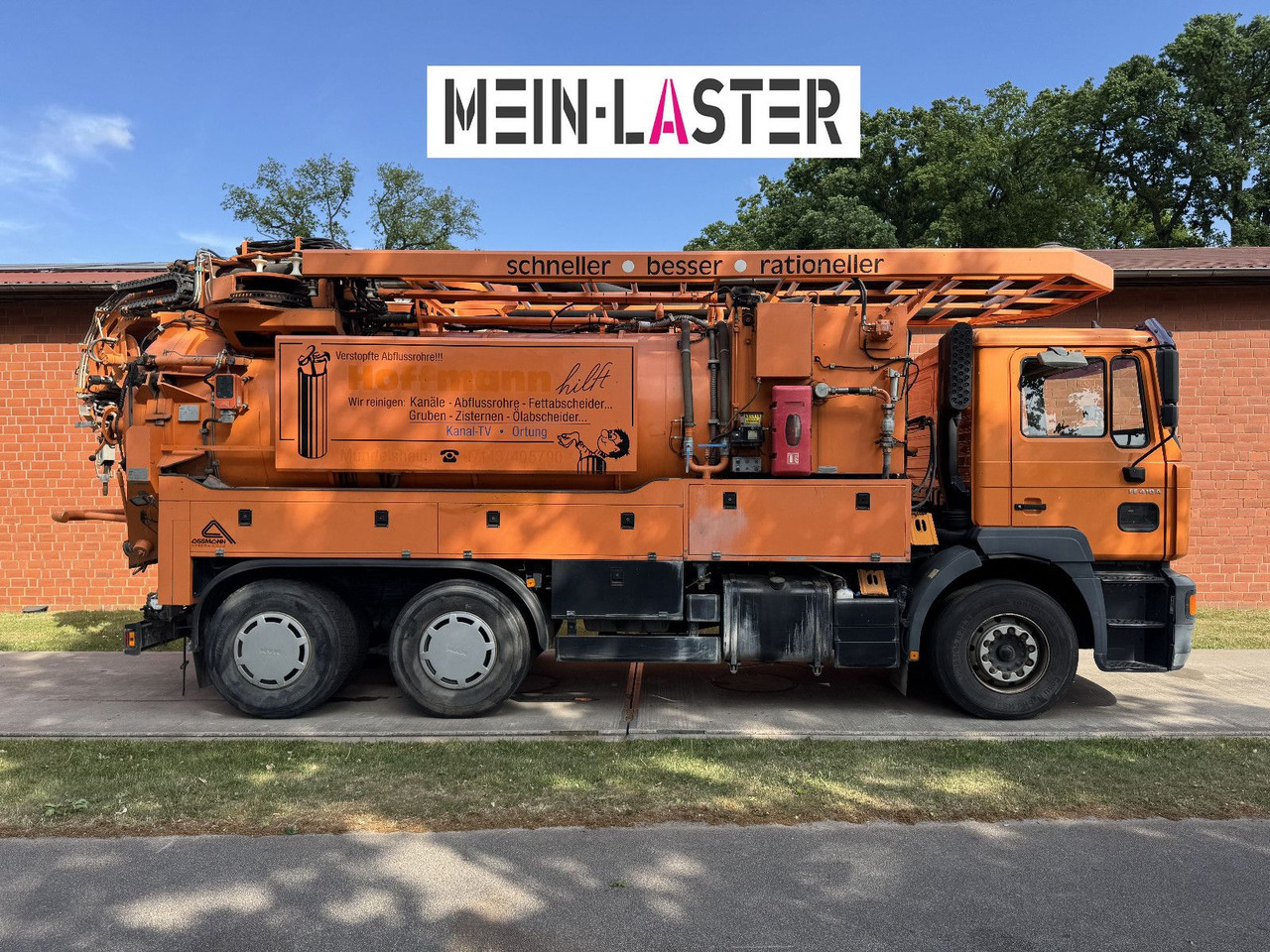 MAN FE 410 Assmann Saug HD Spüler Recycling +  FB. - Ассенизатор: фото 3 MAN FE 410 Assmann Saug HD Spüler Recycling +  FB. - Ассенизатор: фото 3
