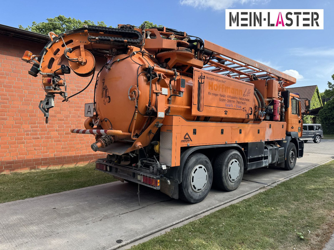 MAN FE 410 Assmann Saug HD Spüler Recycling +  FB. - Ассенизатор: фото 5 MAN FE 410 Assmann Saug HD Spüler Recycling +  FB. - Ассенизатор: фото 5
