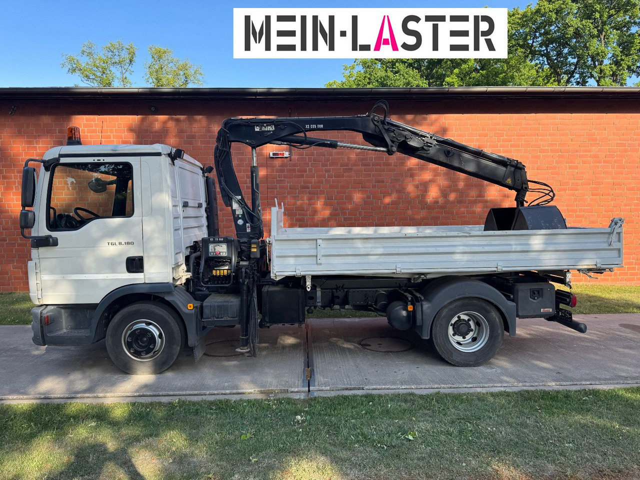 MAN TGL 8.180 3 S-Kipper Hiab 55 D *10,2 m - 640 kg - Малотоннажный самосвал: фото 4 MAN TGL 8.180 3 S-Kipper Hiab 55 D *10,2 m - 640 kg - Малотоннажный самосвал: фото 4