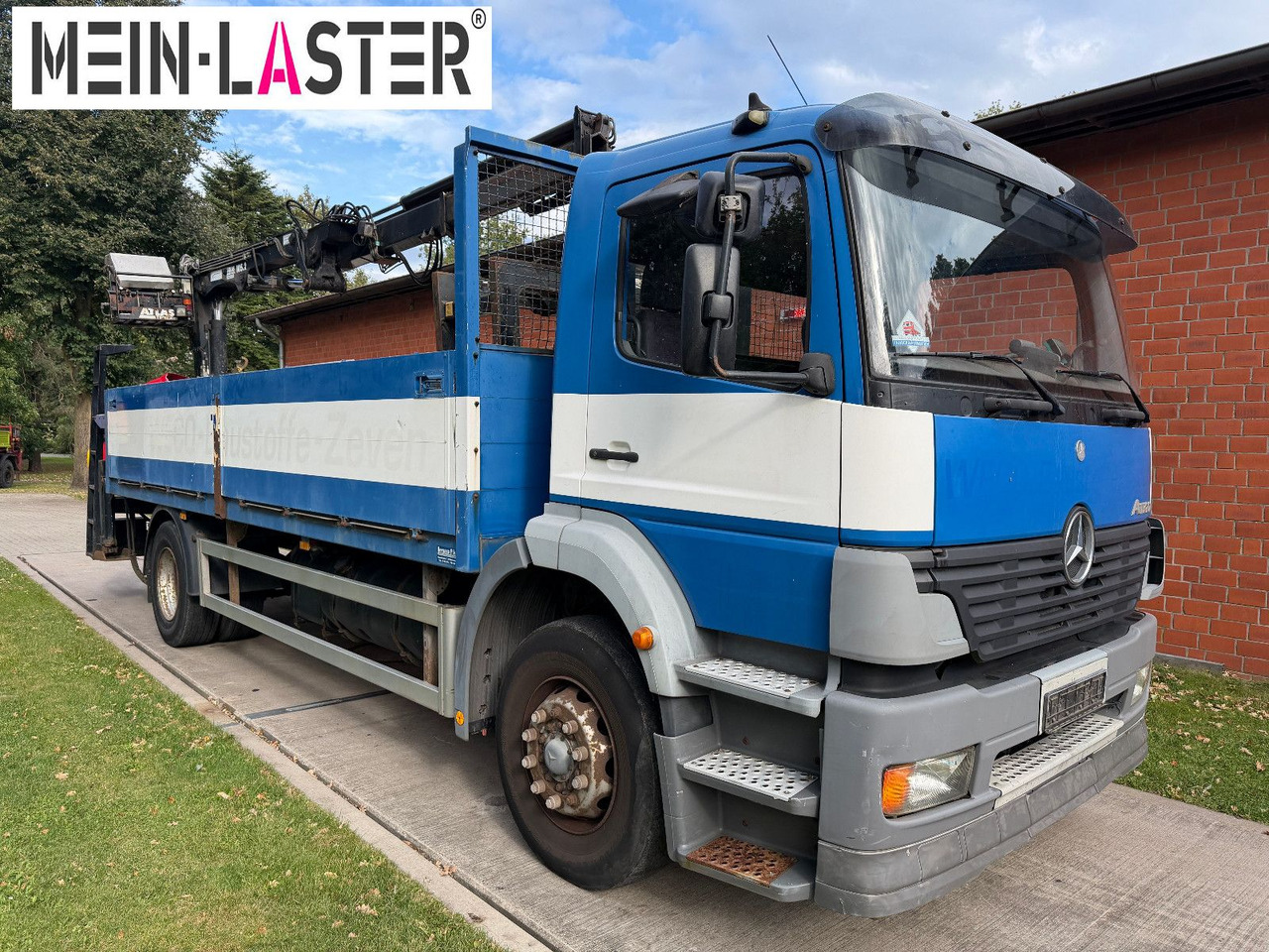 Грузовик бортовой/ Платформа, Автоманипулятор Mercedes-Benz 1823 Atego Atlas 105.2 1.Hand nur 226.000 km: фото 16 Грузовик бортовой/ Платформа, Автоманипулятор Mercedes-Benz 1823 Atego Atlas 105.2 1.Hand nur 226.000 km: фото 16