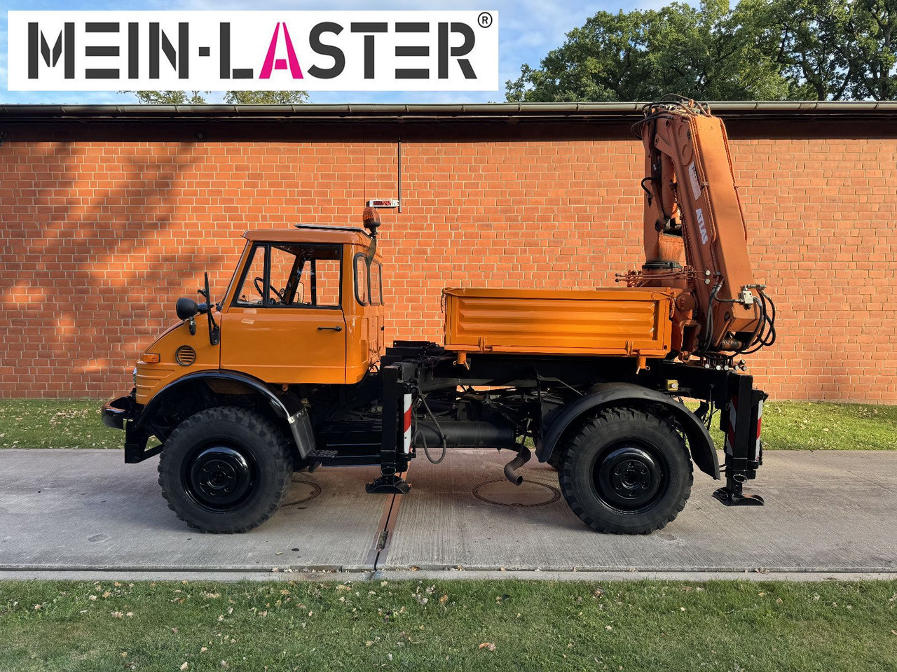 Unimog U 1100 Atlas AK 3006 nur 14.215 km-1. Hand - Автоманипулятор, Грузовик бортовой/ Платформа: фото 4 Unimog U 1100 Atlas AK 3006 nur 14.215 km-1. Hand - Автоманипулятор, Грузовик бортовой/ Платформа: фото 4