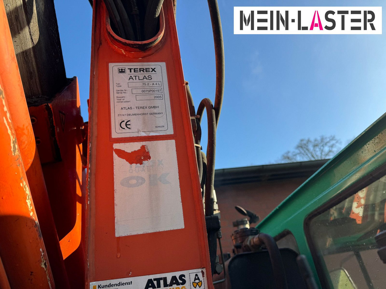 Автоманипулятор, Самосвал Unimog U 1200 Atlas 75.2 Kran 14 m Funk FB *1. Hand: фото 14 Автоманипулятор, Самосвал Unimog U 1200 Atlas 75.2 Kran 14 m Funk FB *1. Hand: фото 14