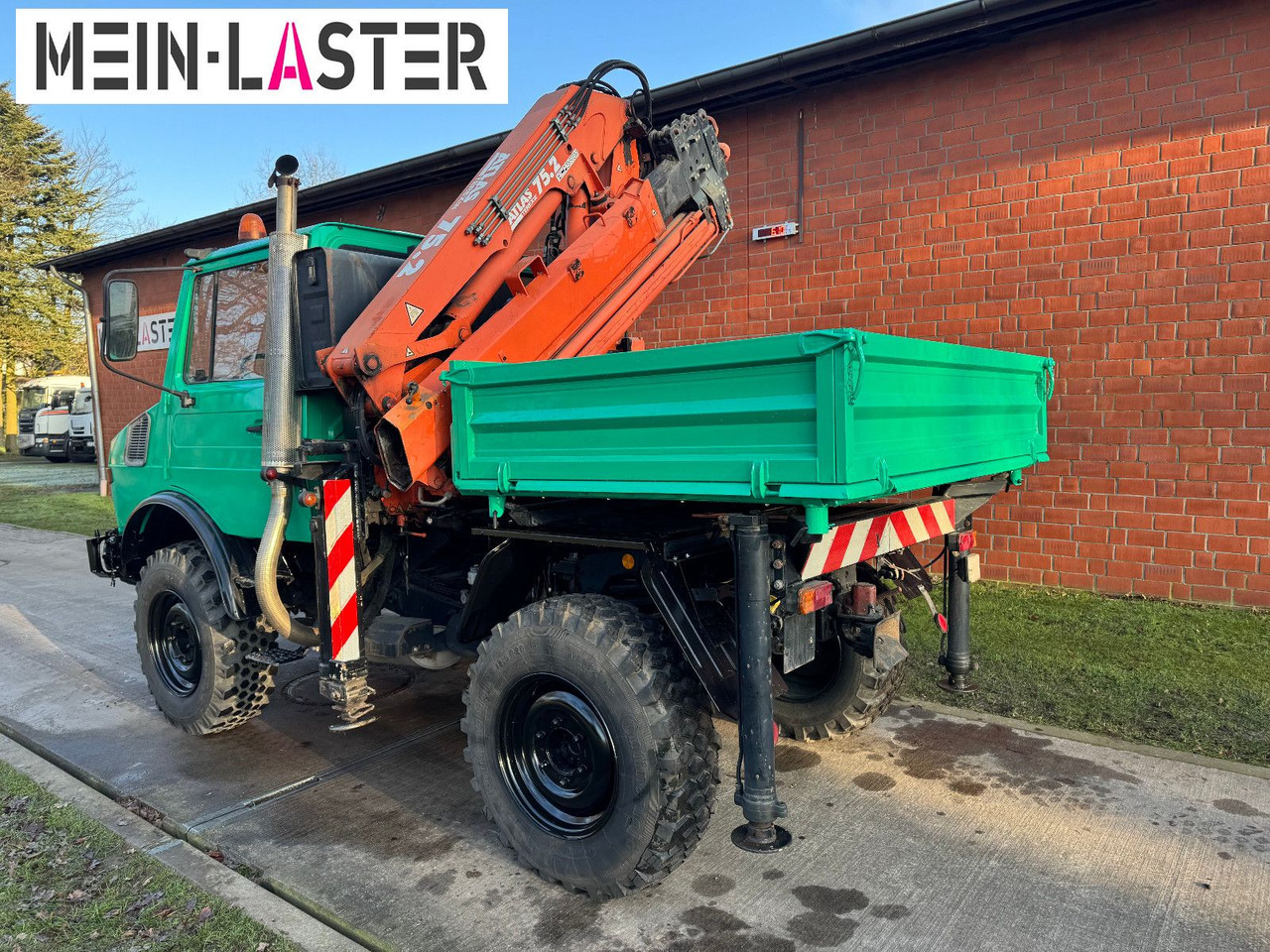 Автоманипулятор, Самосвал Unimog U 1200 Atlas 75.2 Kran 14 m Funk FB *1. Hand: фото 8 Автоманипулятор, Самосвал Unimog U 1200 Atlas 75.2 Kran 14 m Funk FB *1. Hand: фото 8