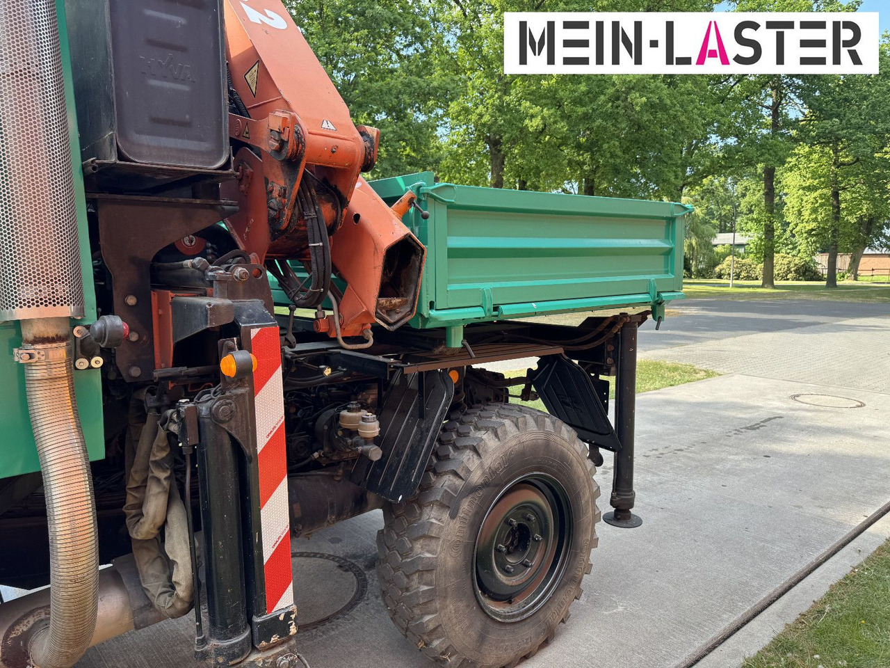 Автоманипулятор Unimog U 1200 Atlas 75.2 Kran 14 m Funk FB  *1. Hand: фото 16