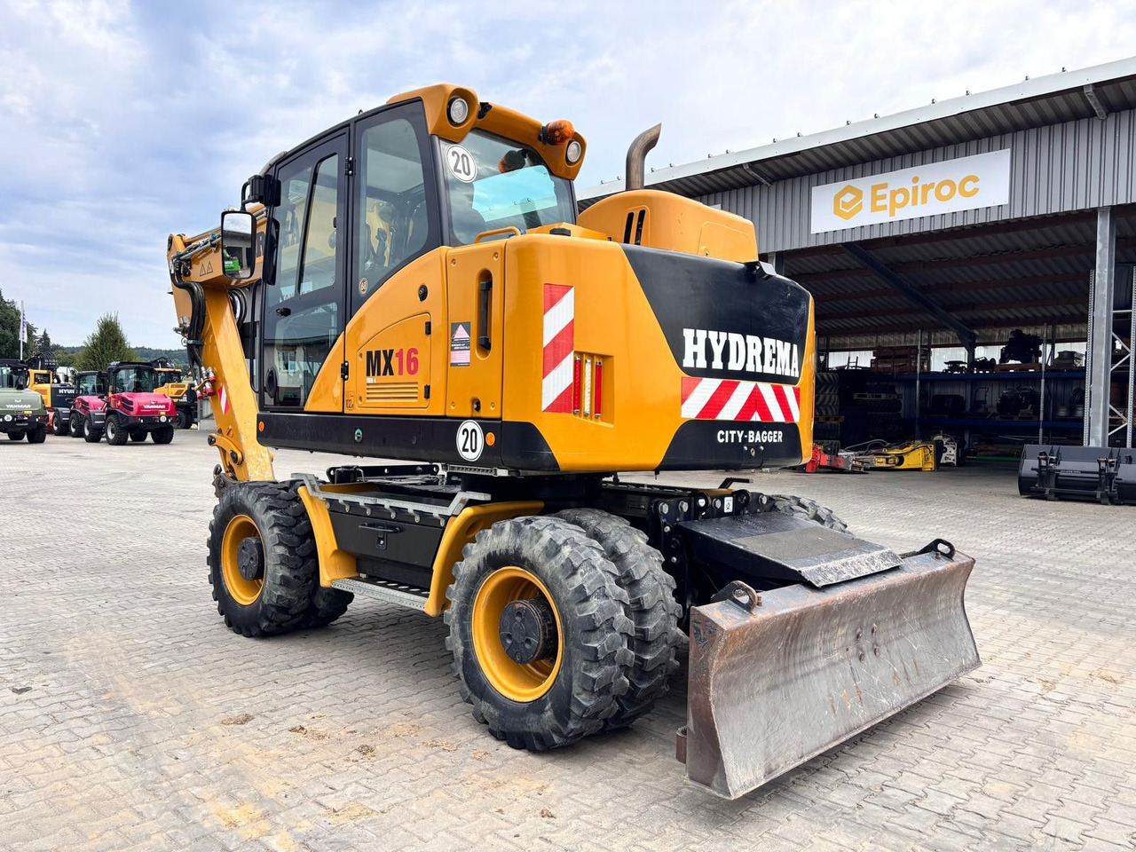 Hydrema MX 16 - Колёсный экскаватор: фото 4 Hydrema MX 16 - Колёсный экскаватор: фото 4