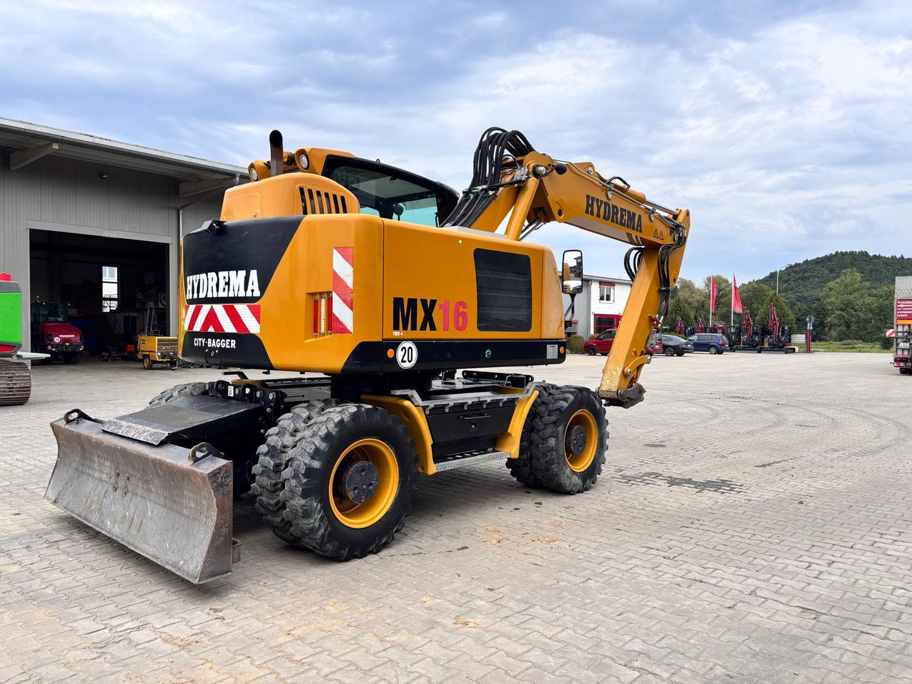 Hydrema MX 16 - Колёсный экскаватор: фото 3 Hydrema MX 16 - Колёсный экскаватор: фото 3
