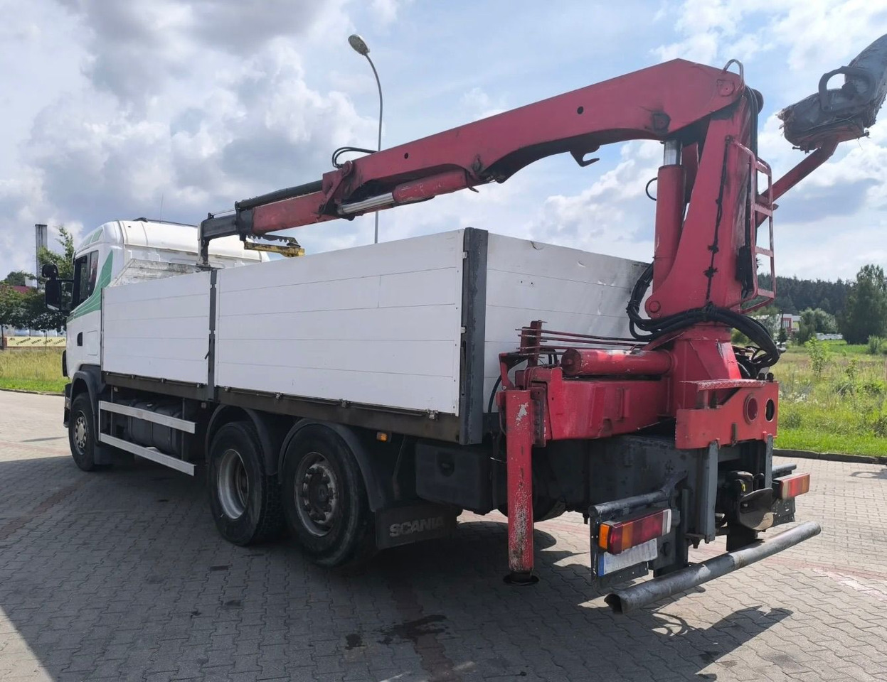 SCANIA 144.460 - Грузовик бортовой/ Платформа, Автоманипулятор: фото 5 SCANIA 144.460 - Грузовик бортовой/ Платформа, Автоманипулятор: фото 5