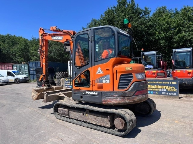 Doosan DX 63-3 - Мини-экскаватор: фото 5 Doosan DX 63-3 - Мини-экскаватор: фото 5