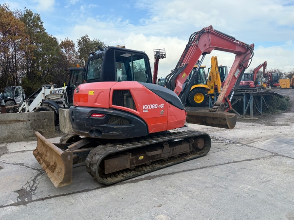 Kubota KX 080-4 - Мини-экскаватор: фото 3 Kubota KX 080-4 - Мини-экскаватор: фото 3