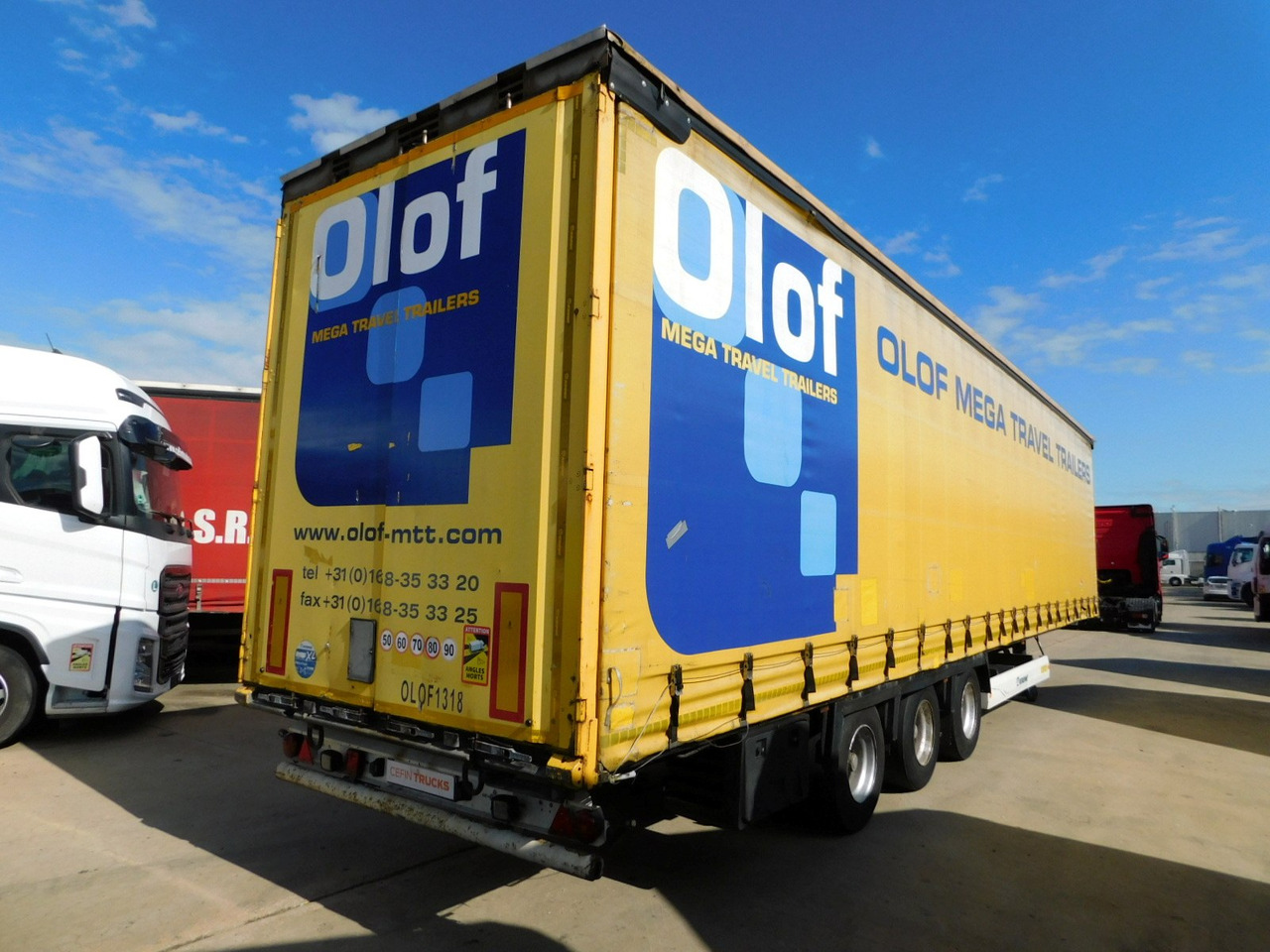 Krone Sd - Тентованный полуприцеп: фото 3 Krone Sd - Тентованный полуприцеп: фото 3