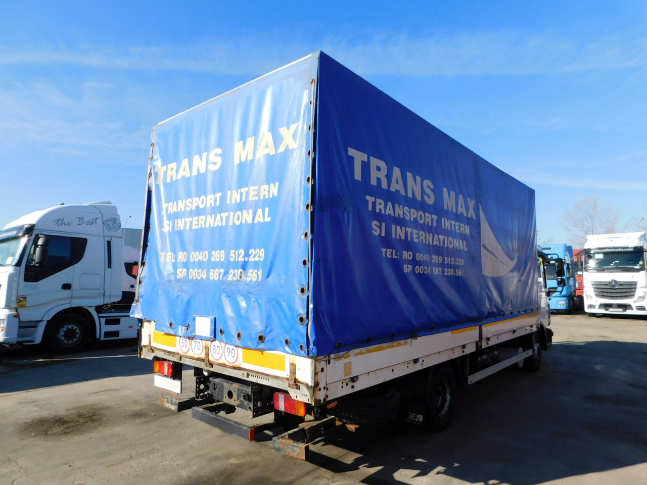 Man Tgl 8180 - Тентованный грузовик: фото 3 Man Tgl 8180 - Тентованный грузовик: фото 3