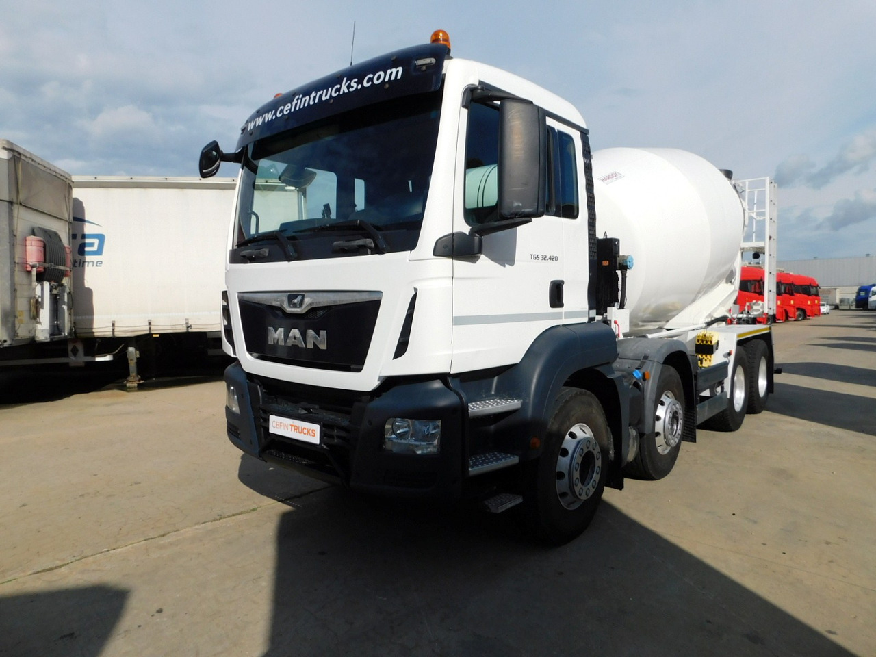 Man Tgs 32420 - Автобетоносмеситель: фото 1 Man Tgs 32420 - Автобетоносмеситель: фото 1