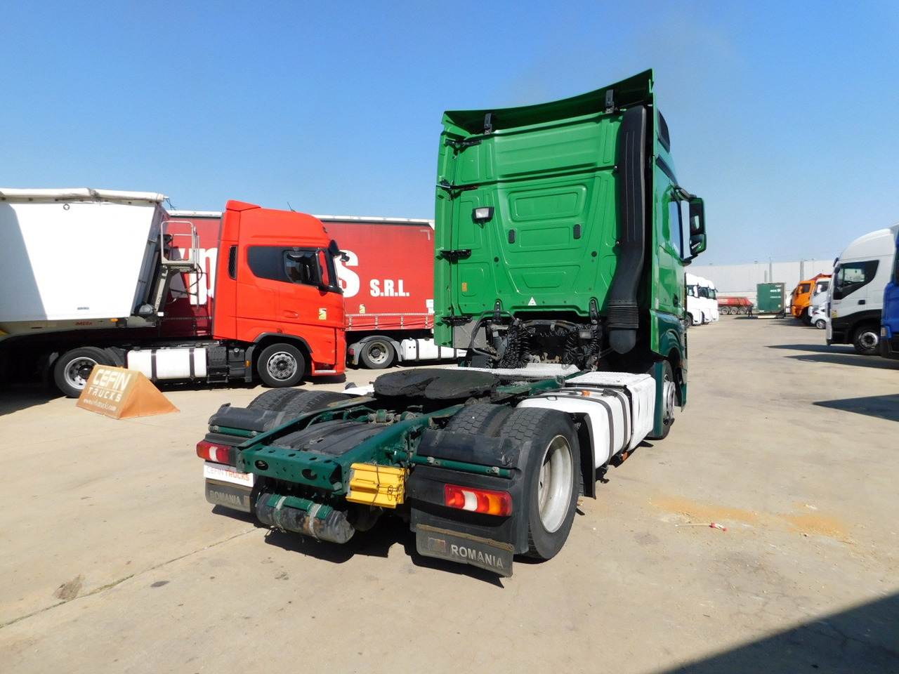 Mercedes Actros - Тягач: фото 3 Mercedes Actros - Тягач: фото 3