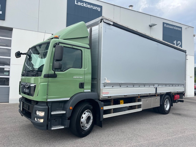 MAN TGM 18.290 4x2 BL mit ADR AT Euro6 Klima AHK - Тентованный грузовик: фото 1 MAN TGM 18.290 4x2 BL mit ADR AT Euro6 Klima AHK - Тентованный грузовик: фото 1