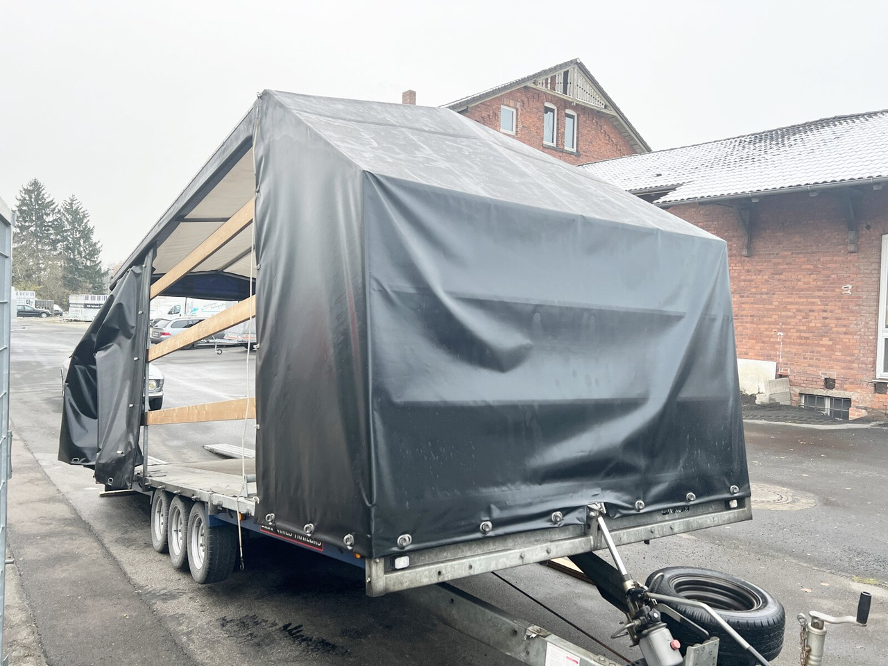 Низкорамный прицеп для транспортировки тяжёлой техники Brian James CarGO Connect Brian James CarGO Connect, Plane, Winde: фото 11