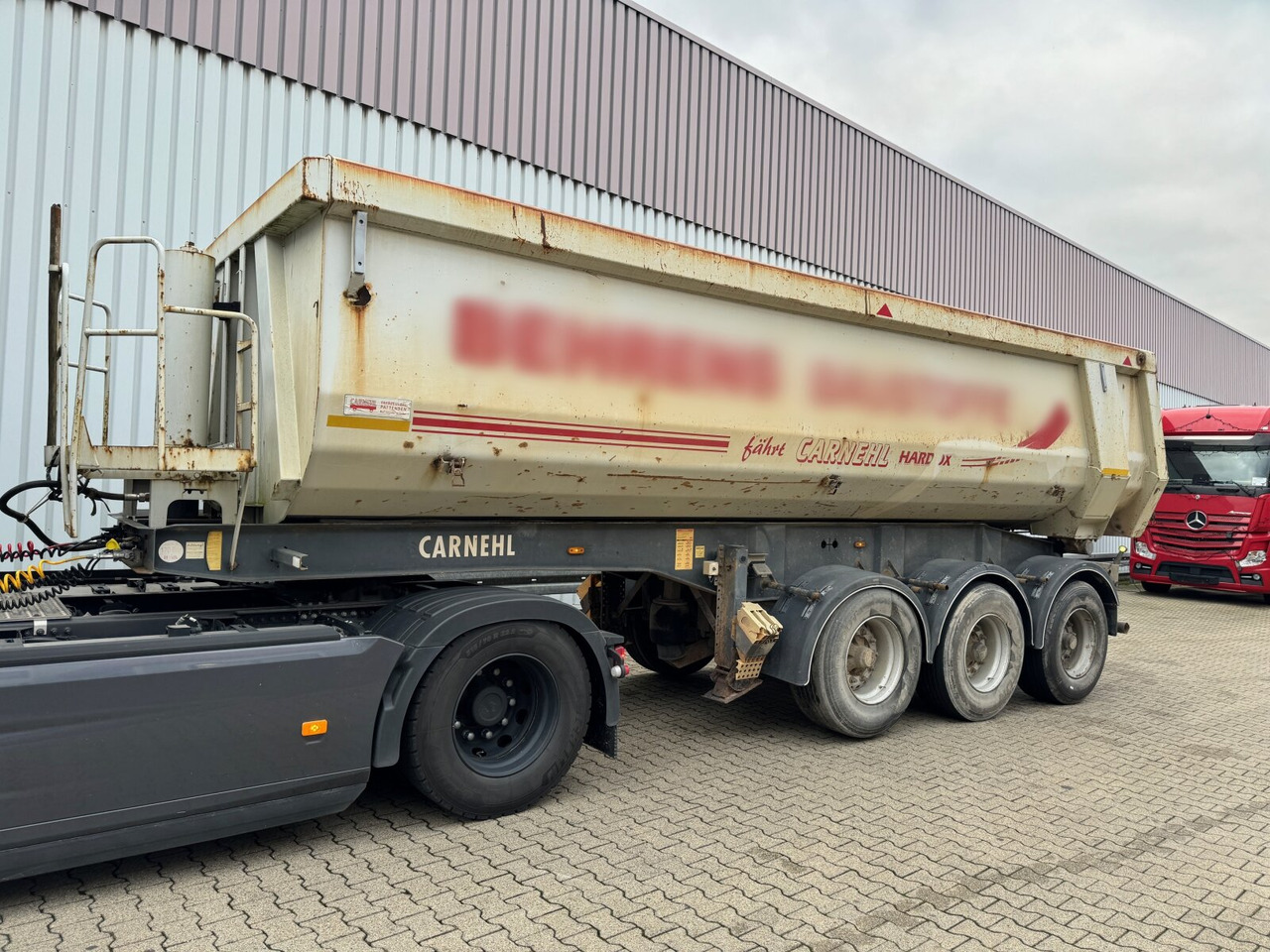 Carnehl CHKS/HH CHKS/HH, Stahlmulde ca. 26m³, 20x VORHANDEN, Liftachse - Самосвальный полуприцеп: фото 3 Carnehl CHKS/HH CHKS/HH, Stahlmulde ca. 26m³, 20x VORHANDEN, Liftachse - Самосвальный полуприцеп: фото 3