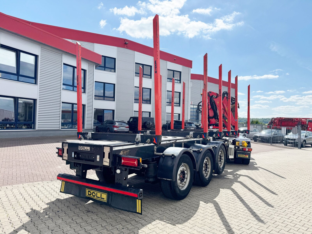 Полуприцеп лесовоз Doll LOGO H3L-14XL LOGO H3L-14XL, Liftachse, Nachlauflenkachse, teleskopierbar 9,4m-12,9: фото 11 Полуприцеп лесовоз Doll LOGO H3L-14XL LOGO H3L-14XL, Liftachse, Nachlauflenkachse, teleskopierbar 9,4m-12,9: фото 11