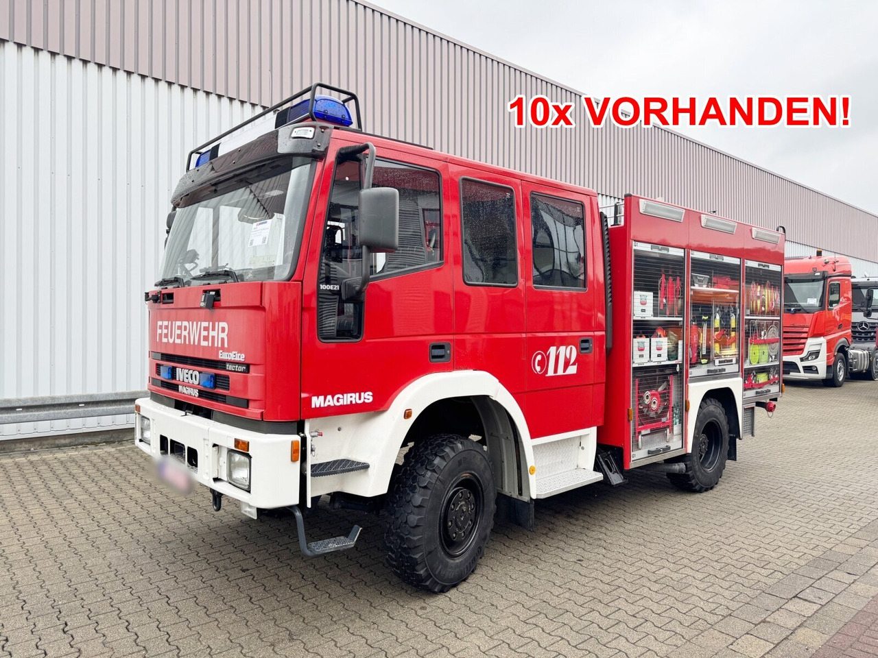 FF 100 EW 4x4 Doka EuroFire FF 100 E 21 WR tector 4x4 Doka, LF 8/6 - Пожарная машина: фото 1 FF 100 EW 4x4 Doka EuroFire FF 100 E 21 WR tector 4x4 Doka, LF 8/6 - Пожарная машина: фото 1