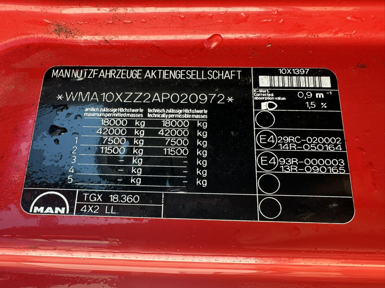 MAN TGX 18.360 4X2 LL TGX 18.360 4X2 LL, Fahrschule - Грузовик: фото 3 MAN TGX 18.360 4X2 LL TGX 18.360 4X2 LL, Fahrschule - Грузовик: фото 3