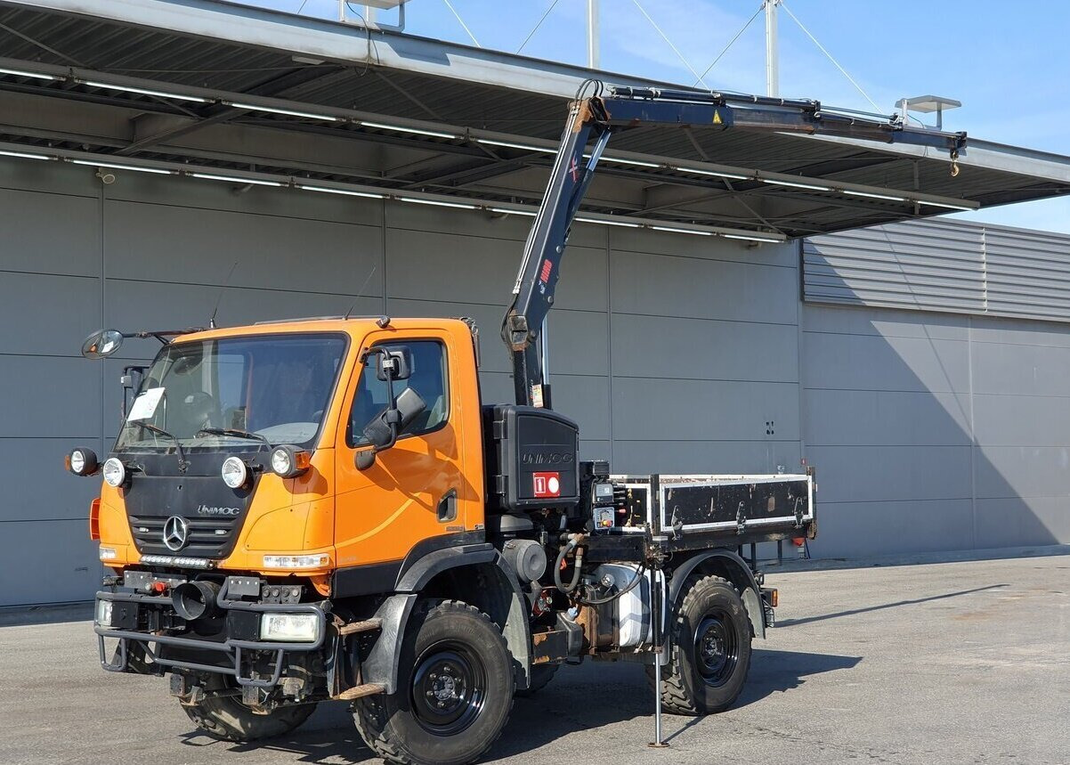 Unimog U 20 4x4 U 20 4x4, Zapfwelle, Kran Hiab 022D-3 HiDuo, Funk - Коммерческий автомобиль: фото 1 Unimog U 20 4x4 U 20 4x4, Zapfwelle, Kran Hiab 022D-3 HiDuo, Funk - Коммерческий автомобиль: фото 1