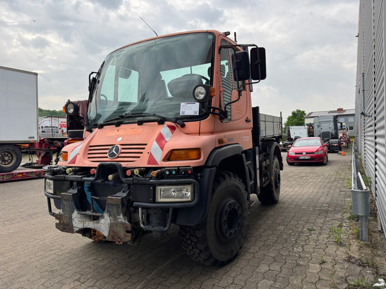 Unimog U 400 405/12 4x4 U 400 405/12 4x4, Kipper, Kommunalhydraulik, VarioPilot, Zapfwelle - Коммерческий автомобиль: фото 4 Unimog U 400 405/12 4x4 U 400 405/12 4x4, Kipper, Kommunalhydraulik, VarioPilot, Zapfwelle - Коммерческий автомобиль: фото 4