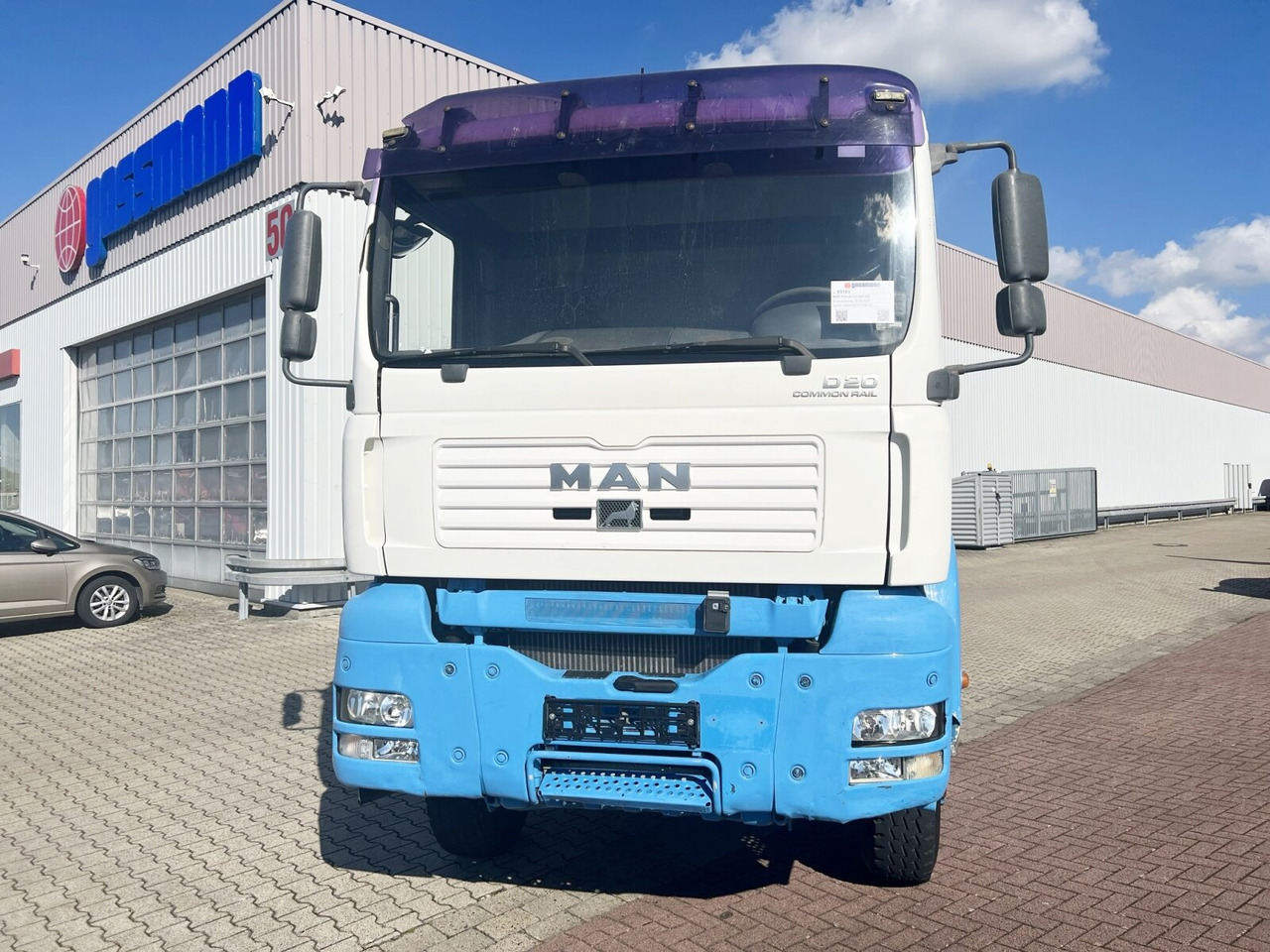 Автоманипулятор, Грузовик бортовой/ Платформа MAN TGA 26.310 6X6 BB TGA 26.310 6X6 BB mit Kran HMF 1253-K4, Funk: фото 8