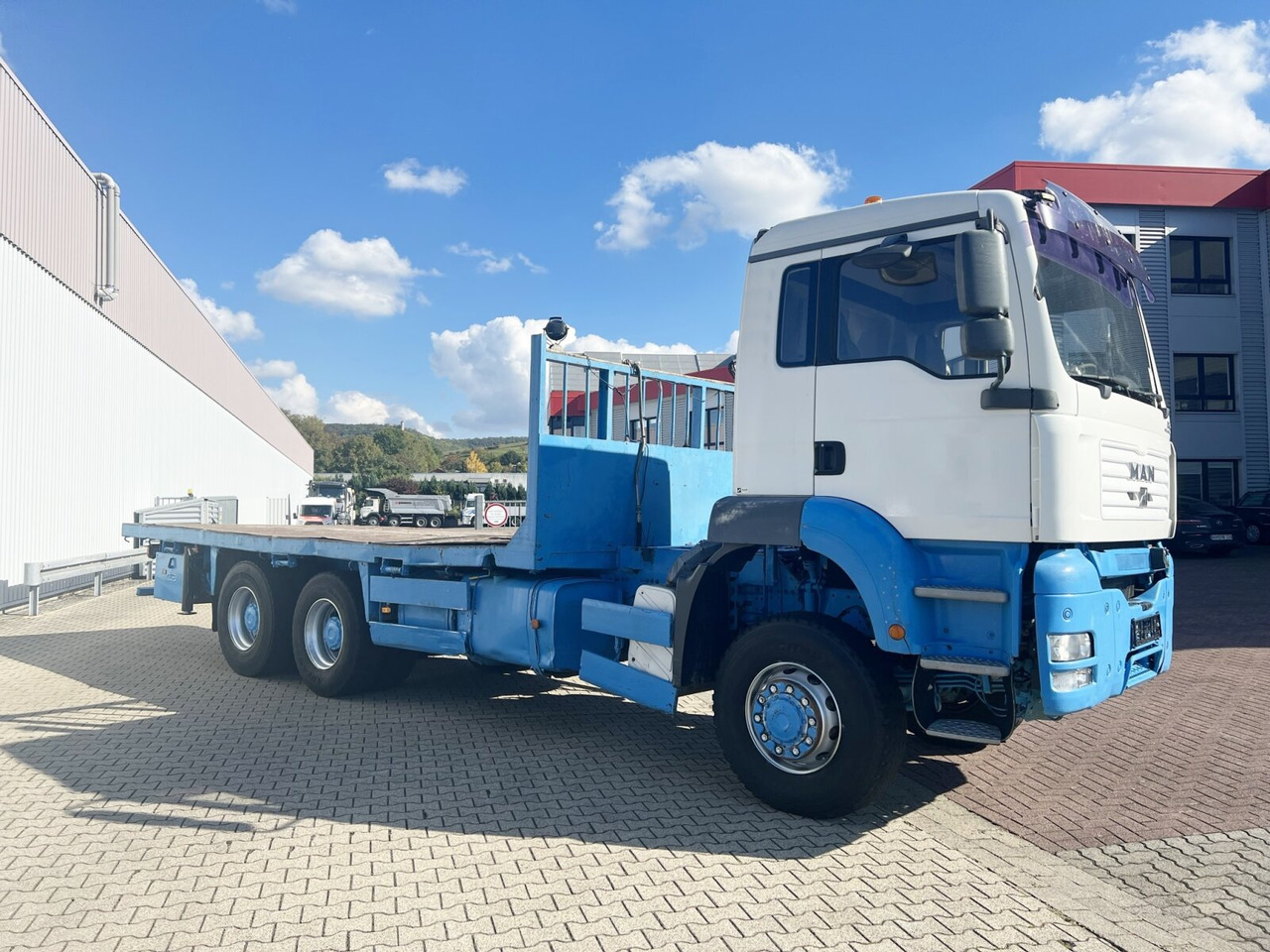 Автоманипулятор, Грузовик бортовой/ Платформа MAN TGA 26.310 6X6 BB TGA 26.310 6X6 BB mit Kran HMF 1253-K4, Funk: фото 9