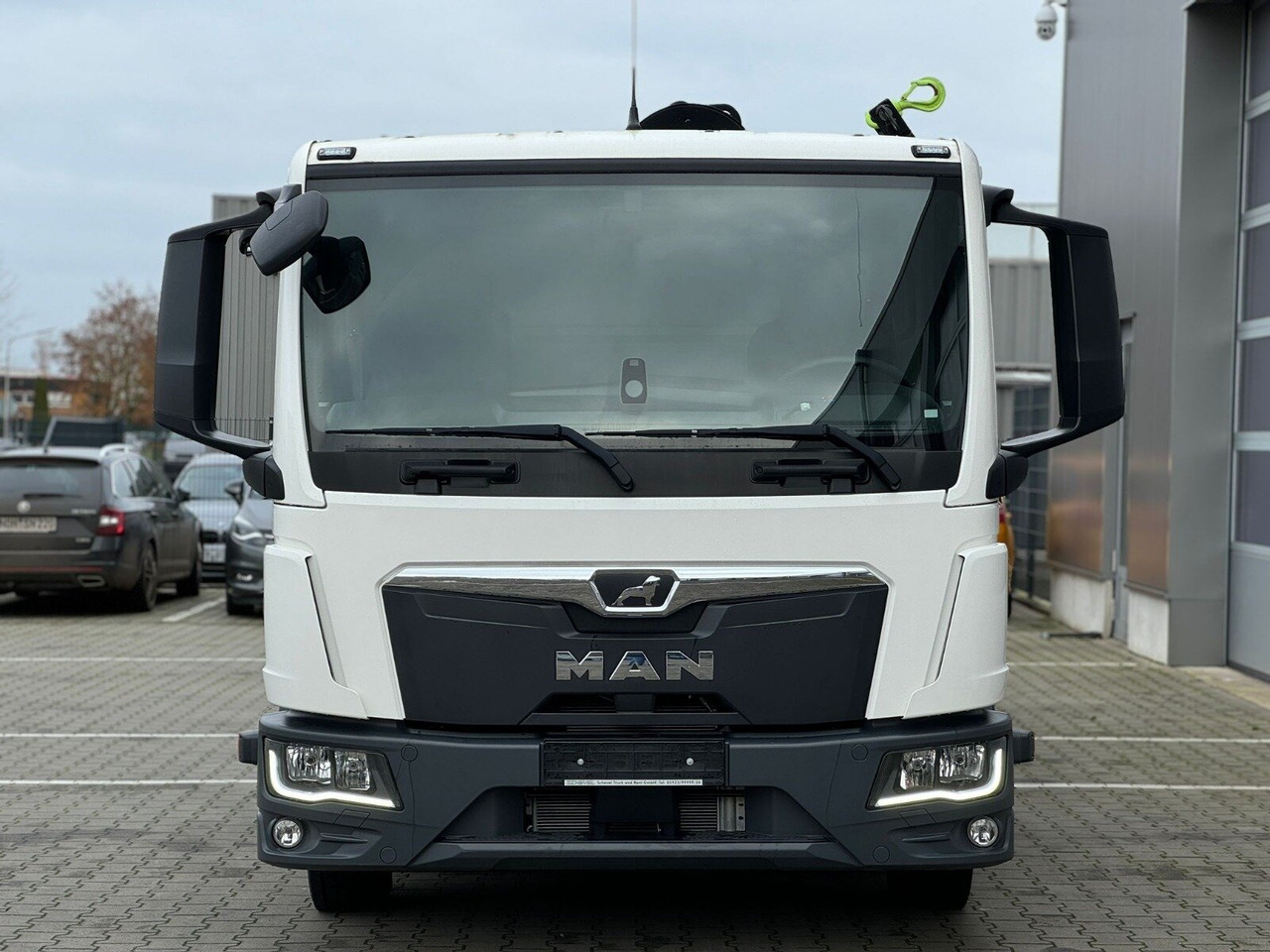 MAN TGL 12.190 4x2 BL TGL 12.190 4x2 BL mit Kran Hiab Hiduo 072DS-4 - Автоманипулятор: фото 2 MAN TGL 12.190 4x2 BL TGL 12.190 4x2 BL mit Kran Hiab Hiduo 072DS-4 - Автоманипулятор: фото 2