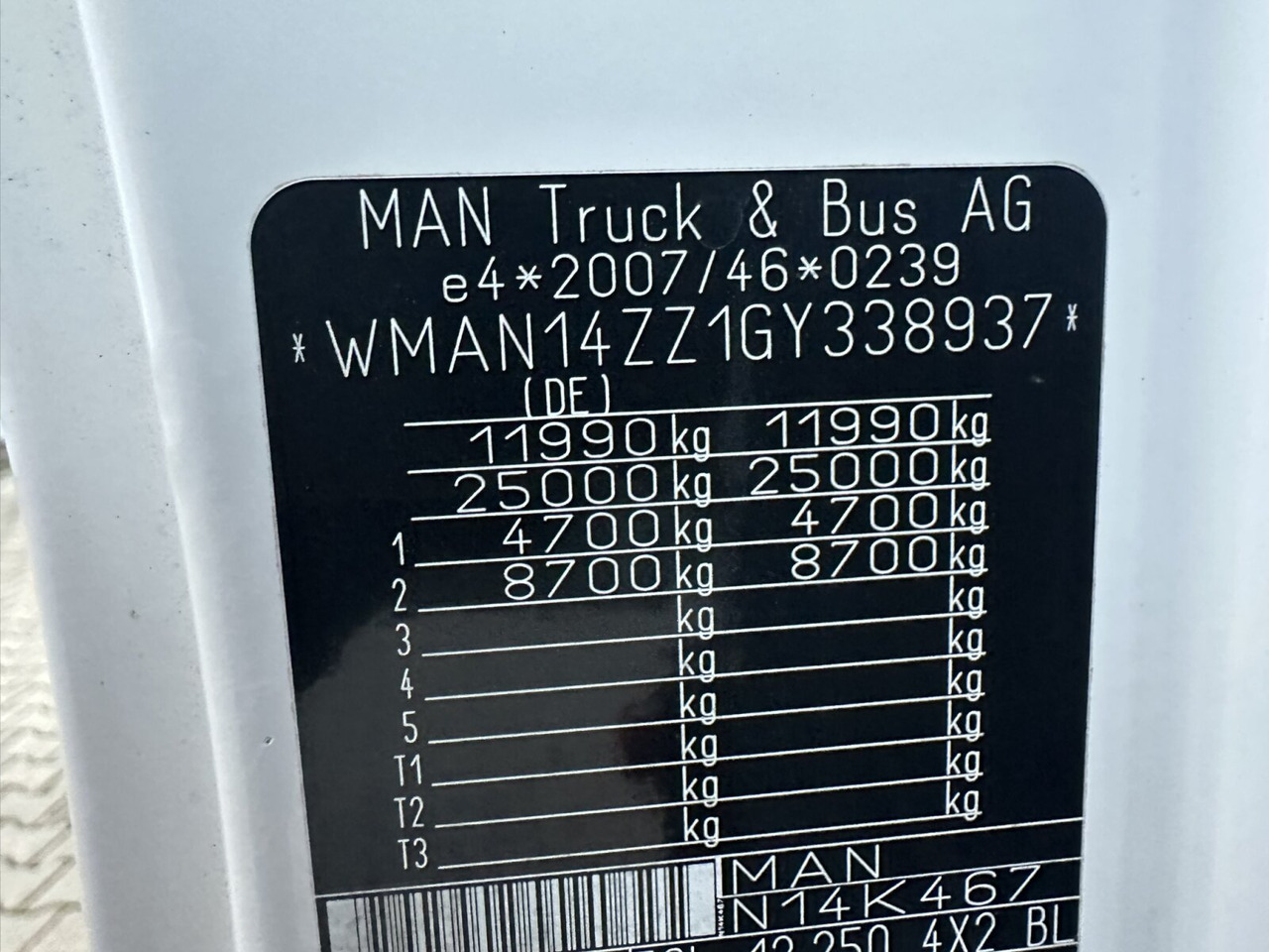 MAN TGL 12.250 4x2 BL TGL 12.250 4x2 BL, Palfinger Abroller P 07-25MPA, 2xAHK-ÖL - Крюковой мультилифт: фото 5 MAN TGL 12.250 4x2 BL TGL 12.250 4x2 BL, Palfinger Abroller P 07-25MPA, 2xAHK-ÖL - Крюковой мультилифт: фото 5