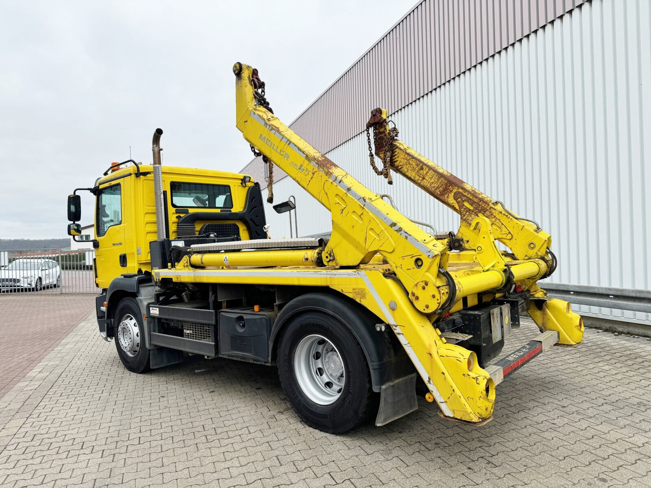 Портальный бункеровоз MAN TGM 18.290 4x2 BL TGM 18.290 4x2 BL, Meiller Teleabsetzkipper,  Funk: фото 12