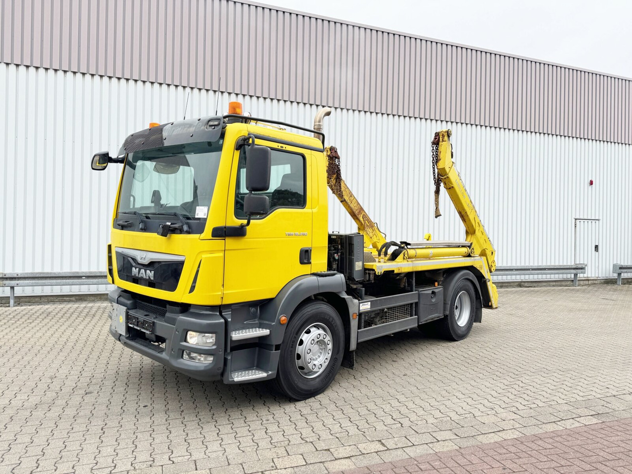 Портальный бункеровоз MAN TGM 18.290 4x2 BL TGM 18.290 4x2 BL, Meiller Teleabsetzkipper,  Funk: фото 7