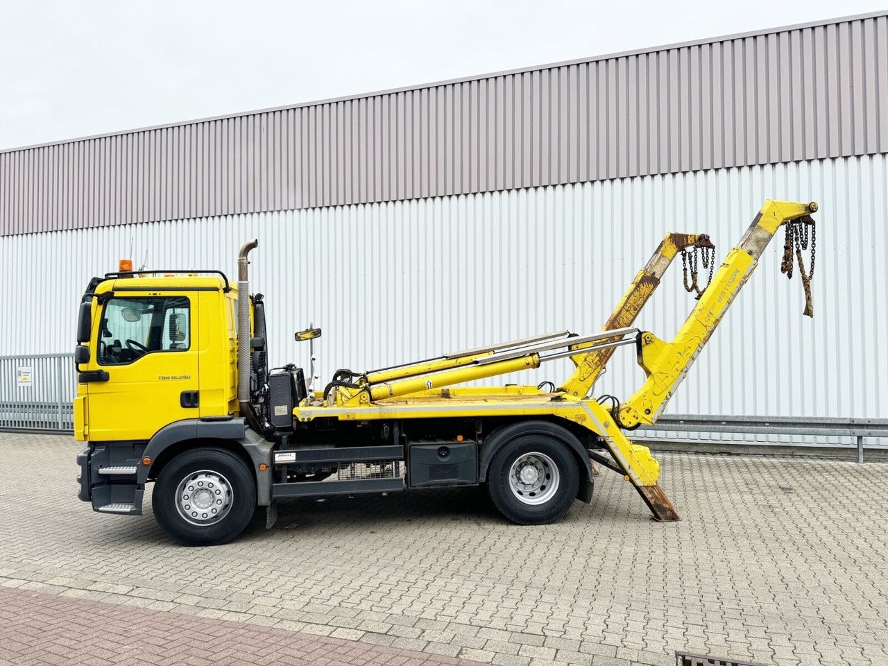 Портальный бункеровоз MAN TGM 18.290 4x2 BL TGM 18.290 4x2 BL, Meiller Teleabsetzkipper,  Funk: фото 13