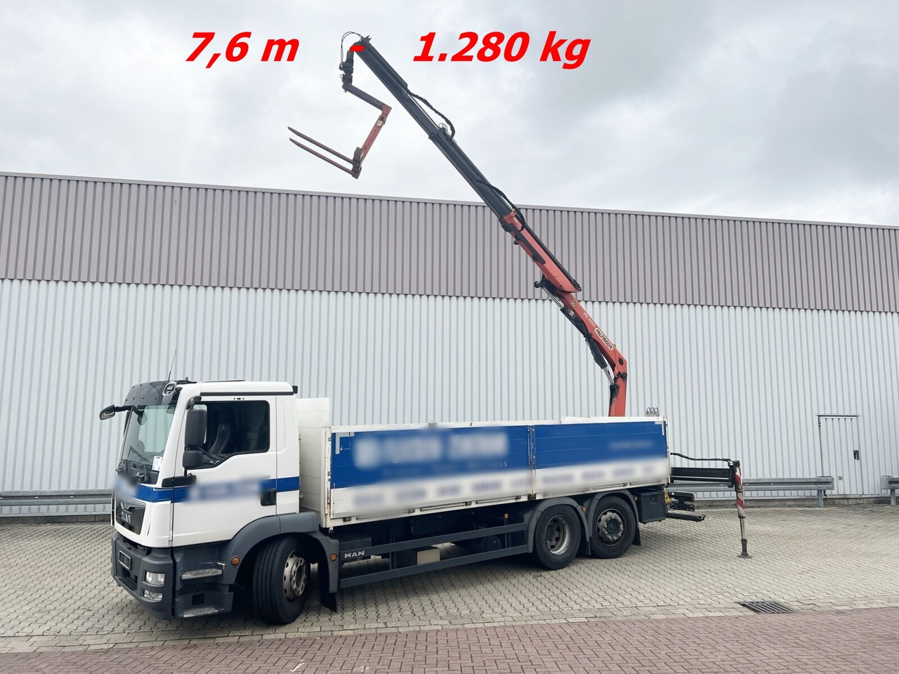 MAN TGM 26.340 6X2-4 LL TGM 26.340 6X2-4 LL, Lenk-/Liftachse, Heckkran Palfinger PK 11001, faltbar - Автоманипулятор, Грузовик бортовой/ Платформа: фото 1 MAN TGM 26.340 6X2-4 LL TGM 26.340 6X2-4 LL, Lenk-/Liftachse, Heckkran Palfinger PK 11001, faltbar - Автоманипулятор, Грузовик бортовой/ Платформа: фото 1