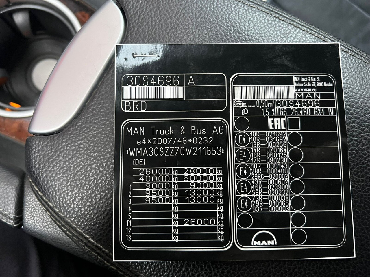 MAN TGS 26.480 6x4/45 BL TGS 26.480 6x4/45 BL, Klima, Intarder, Hyva 20.60 S bis 7 m Container, - Крюковой мультилифт: фото 2 MAN TGS 26.480 6x4/45 BL TGS 26.480 6x4/45 BL, Klima, Intarder, Hyva 20.60 S bis 7 m Container, - Крюковой мультилифт: фото 2