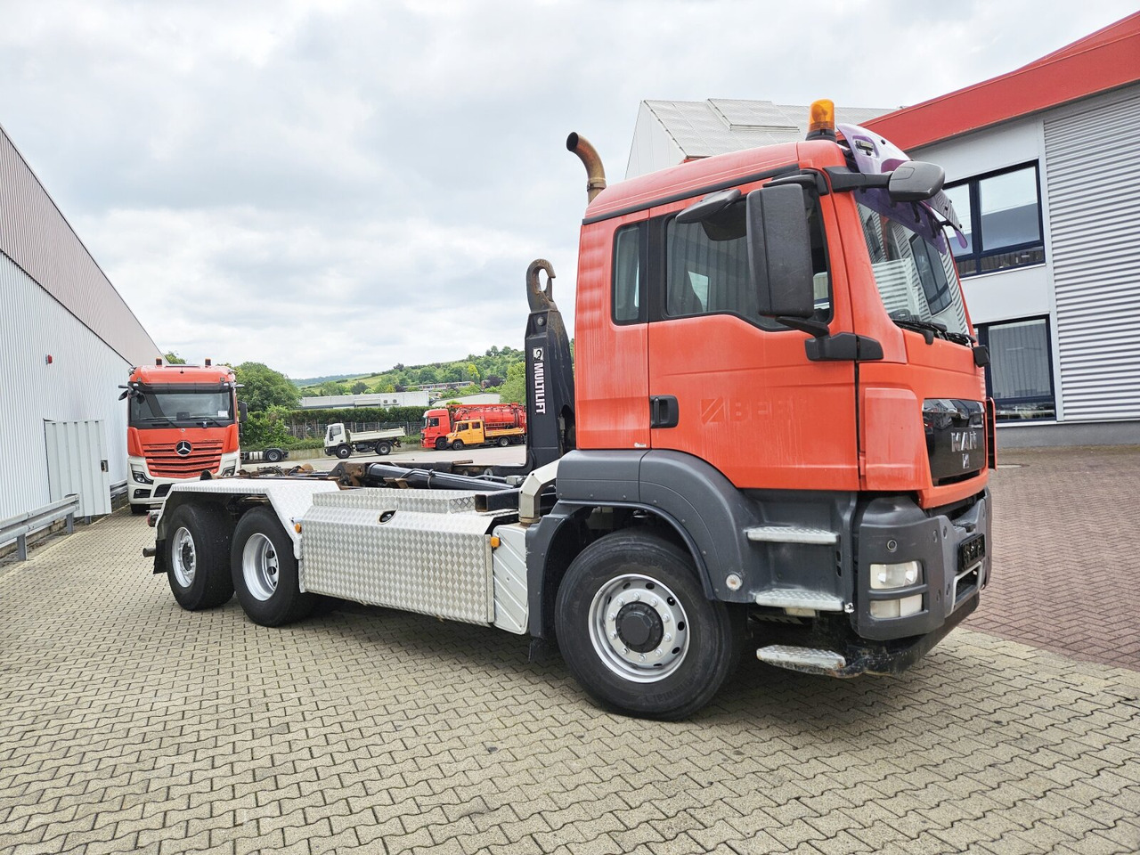 Крюковой мультилифт MAN TGS 26.480 6x4H-4 BL TGS 26.480 6x4H-4 BL, Multilift Abroller HydroDrive, Lenk-/Liftachse, Wechselfahrzeug: фото 8