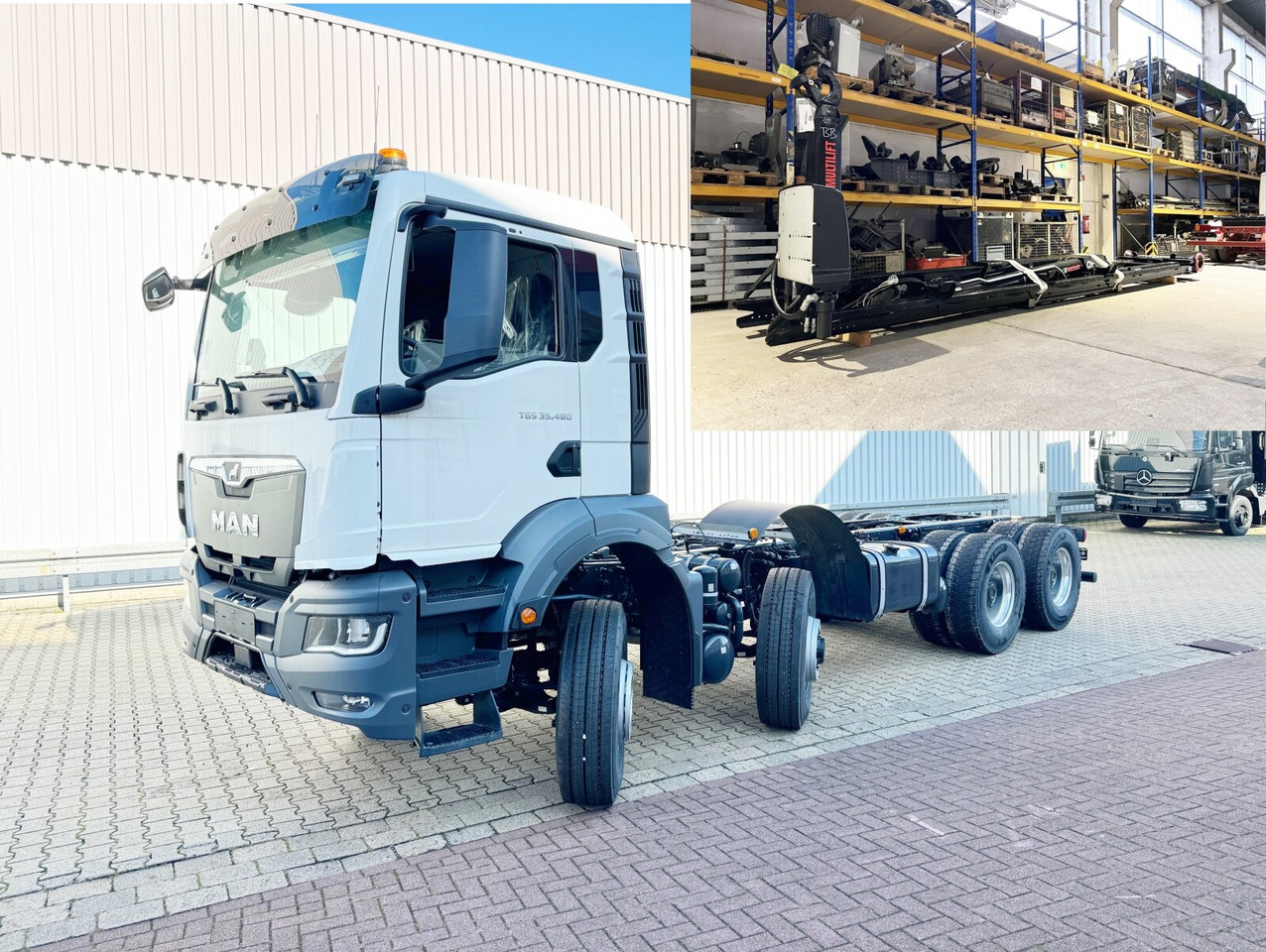MAN TGS 35.480 8x6H BL CH TGS 35.480 8x6H BL CH, HydroDrive, Navi, Nebenantrieb - Крюковой мультилифт: фото 1 MAN TGS 35.480 8x6H BL CH TGS 35.480 8x6H BL CH, HydroDrive, Navi, Nebenantrieb - Крюковой мультилифт: фото 1