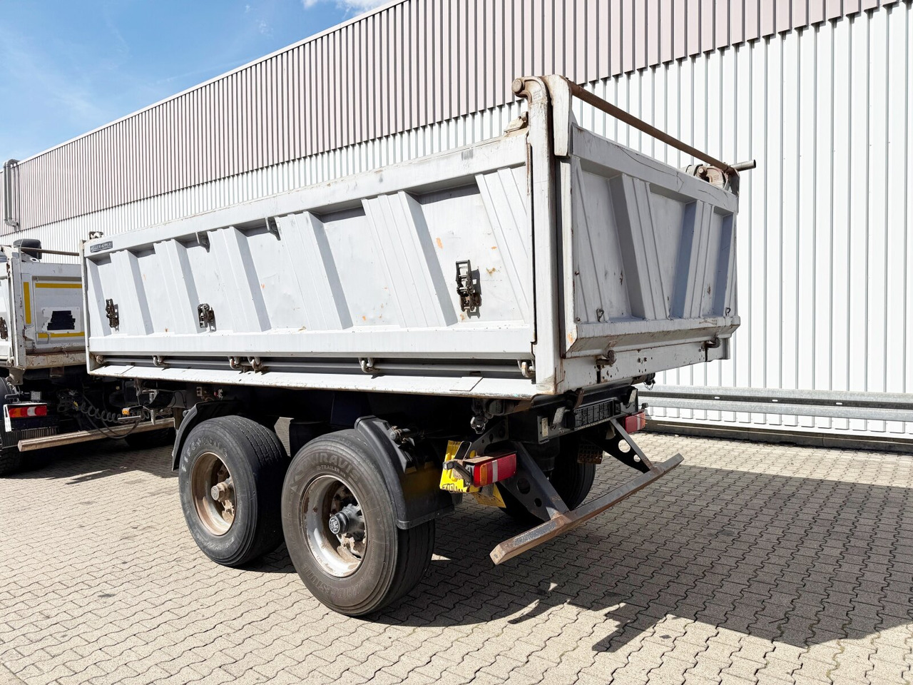 Meiller MZDA 18/21 MZDA 18/21, Stahlbordwände, ca. 10m³ - Прицеп бортовой/ Платформа: фото 5 Meiller MZDA 18/21 MZDA 18/21, Stahlbordwände, ca. 10m³ - Прицеп бортовой/ Платформа: фото 5