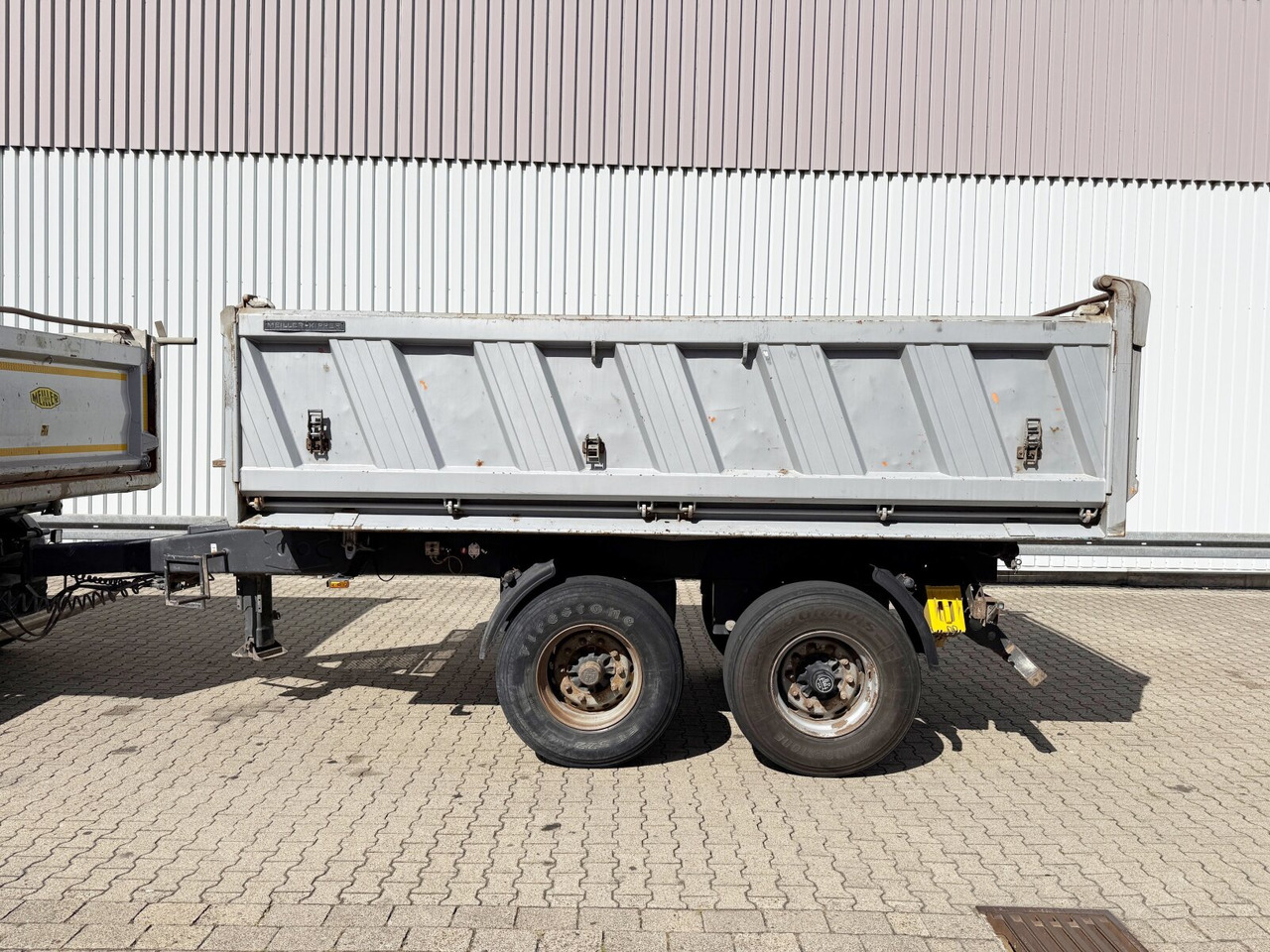 Meiller MZDA 18/21 MZDA 18/21, Stahlbordwände, ca. 10m³ - Прицеп бортовой/ Платформа: фото 4 Meiller MZDA 18/21 MZDA 18/21, Stahlbordwände, ca. 10m³ - Прицеп бортовой/ Платформа: фото 4