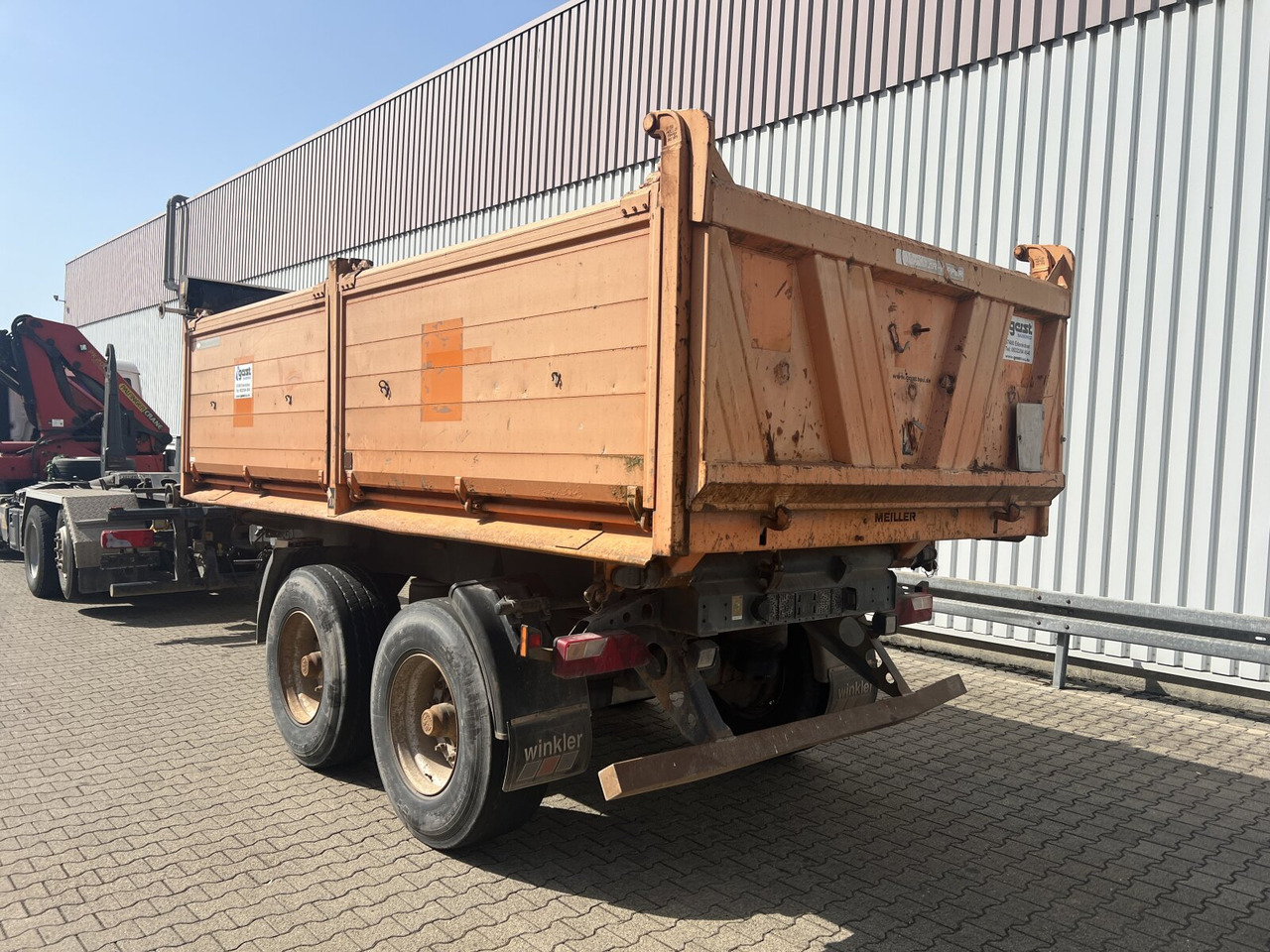 Самосвальный прицеп Meiller Meiller MZDA 18/2 Meiller MZDA 18/2, geteilte Bordwände: фото 7 Самосвальный прицеп Meiller Meiller MZDA 18/2 Meiller MZDA 18/2, geteilte Bordwände: фото 7