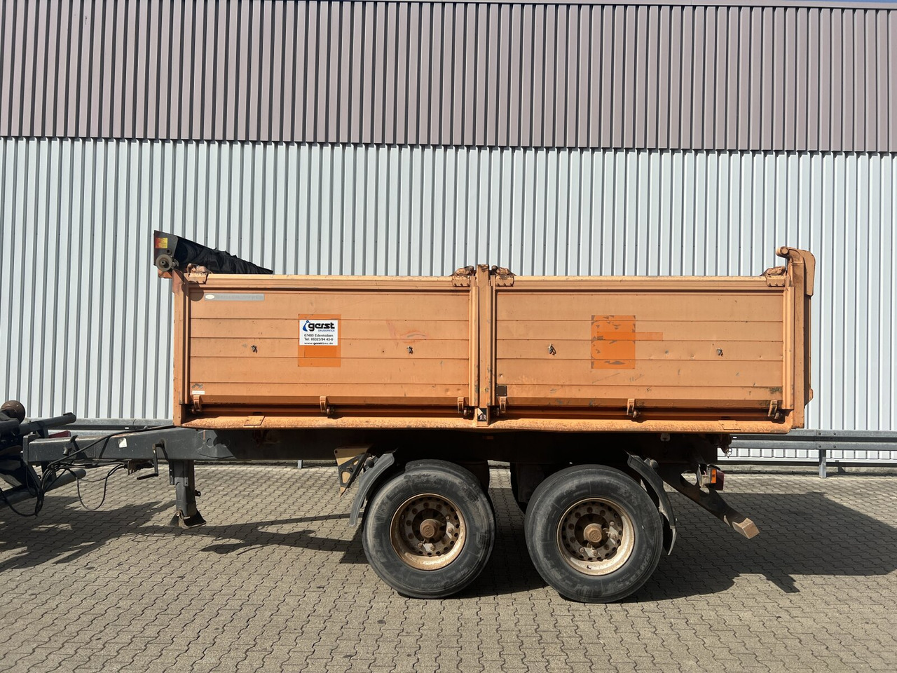 Самосвальный прицеп Meiller Meiller MZDA 18/2 Meiller MZDA 18/2, geteilte Bordwände: фото 8 Самосвальный прицеп Meiller Meiller MZDA 18/2 Meiller MZDA 18/2, geteilte Bordwände: фото 8