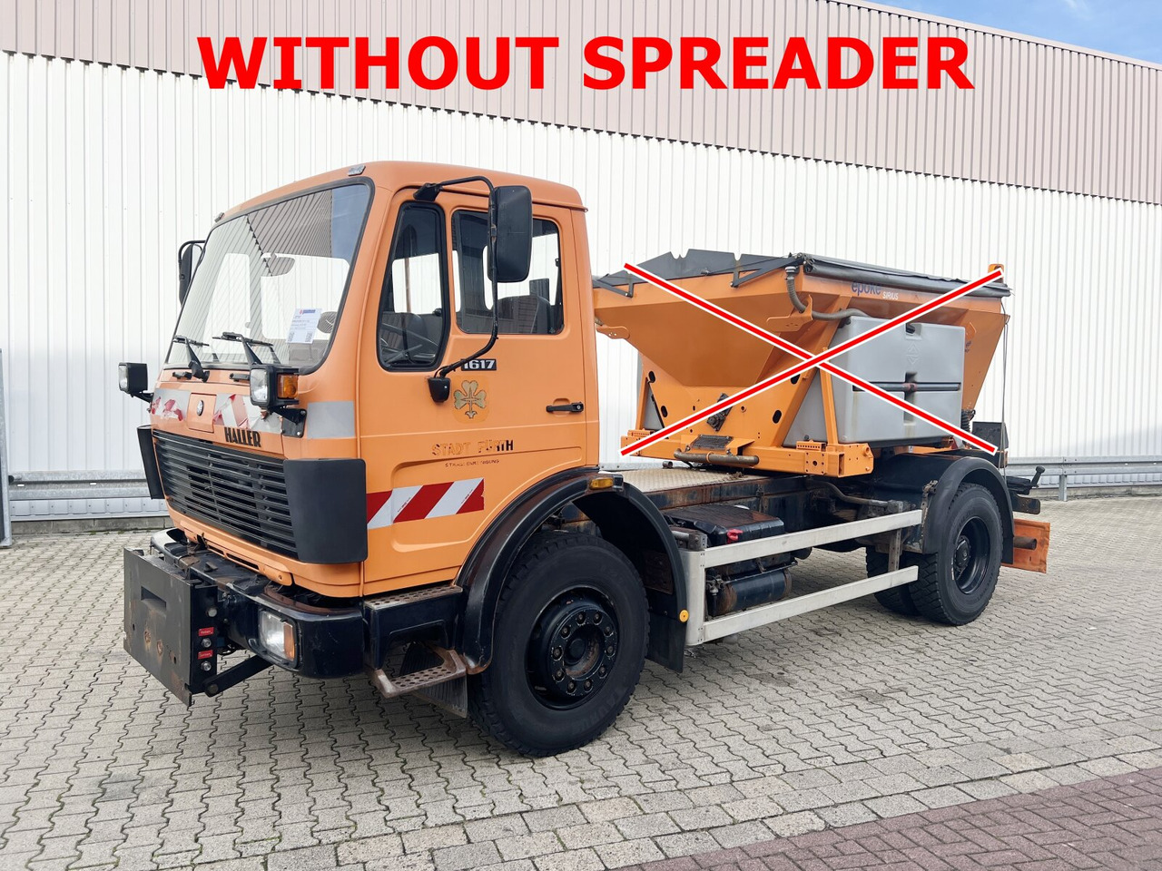 Mercedes-Benz 1617 C 4x2 1617 C 4x2, Winterdienstausstattung - Снегоуборочная машина: фото 1 Mercedes-Benz 1617 C 4x2 1617 C 4x2, Winterdienstausstattung - Снегоуборочная машина: фото 1