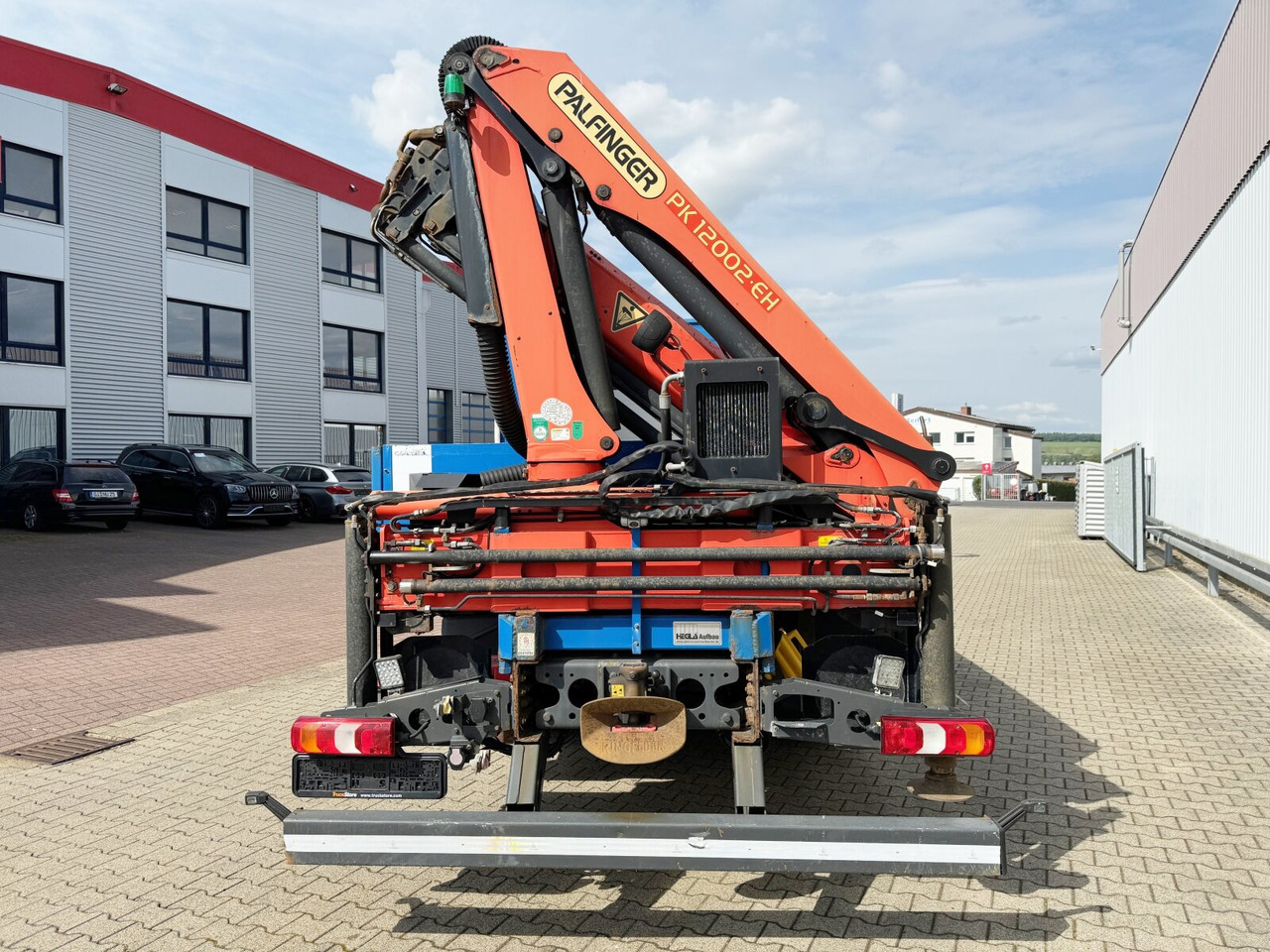 Автоманипулятор Mercedes-Benz Actros 1836 L 4x2 Actros 1836 L 4x2, Glastransporter, Heckkran Palfinger Pk 12002-EH, Funk: фото 11