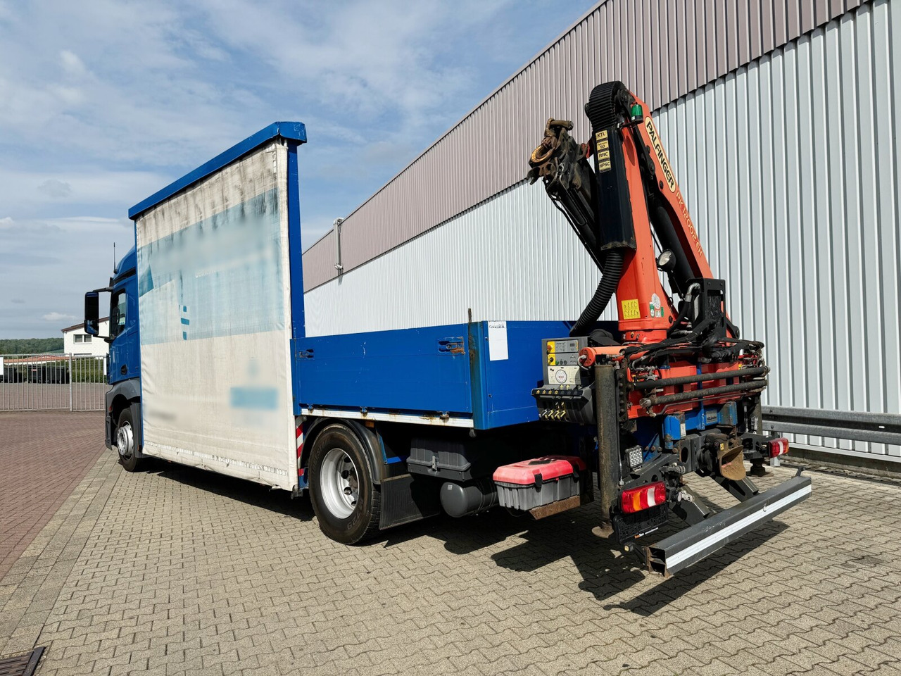 Автоманипулятор Mercedes-Benz Actros 1836 L 4x2 Actros 1836 L 4x2, Glastransporter, Heckkran Palfinger Pk 12002-EH, Funk: фото 12