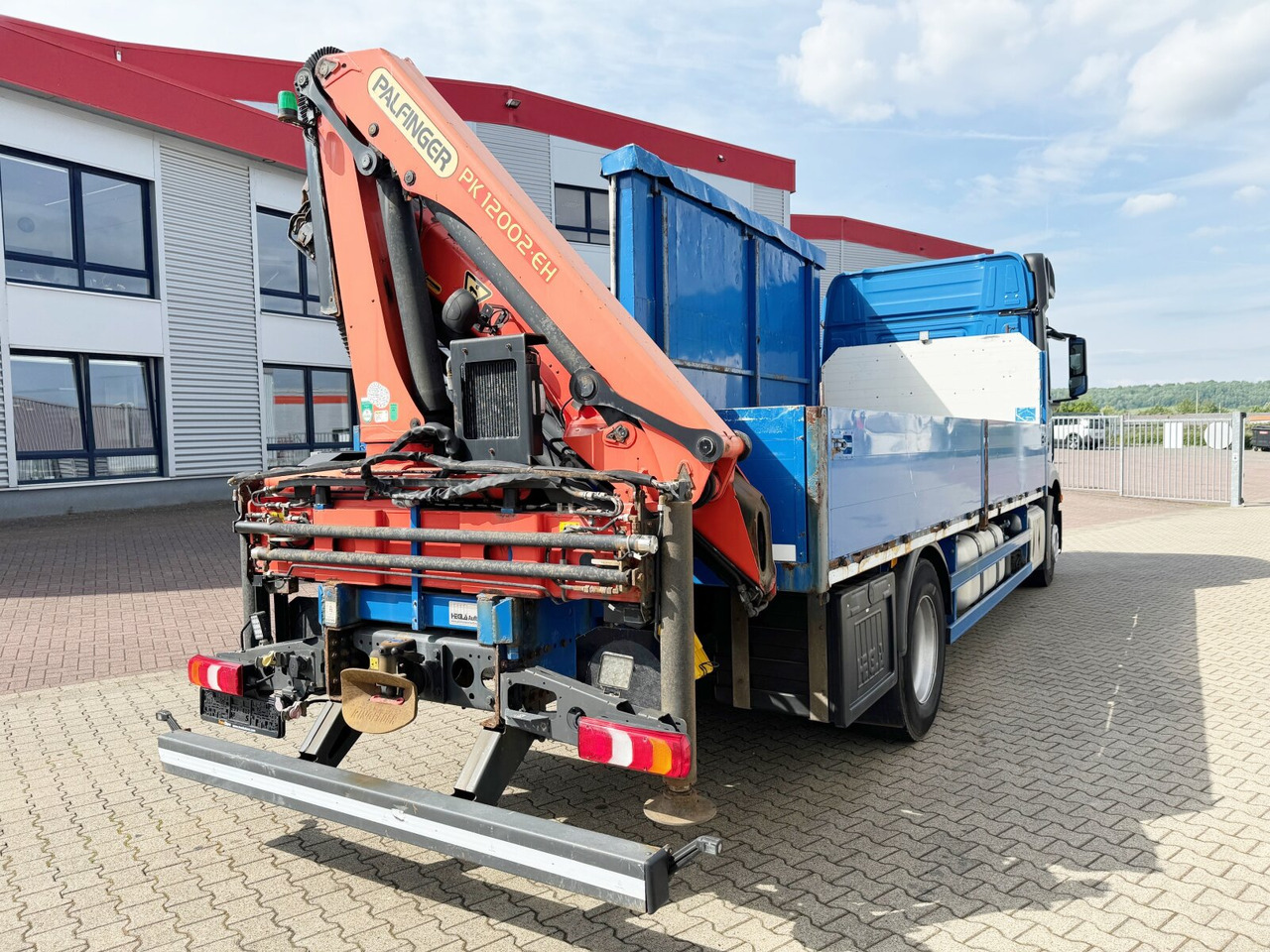 Автоманипулятор Mercedes-Benz Actros 1836 L 4x2 Actros 1836 L 4x2, Glastransporter, Heckkran Palfinger Pk 12002-EH, Funk: фото 10