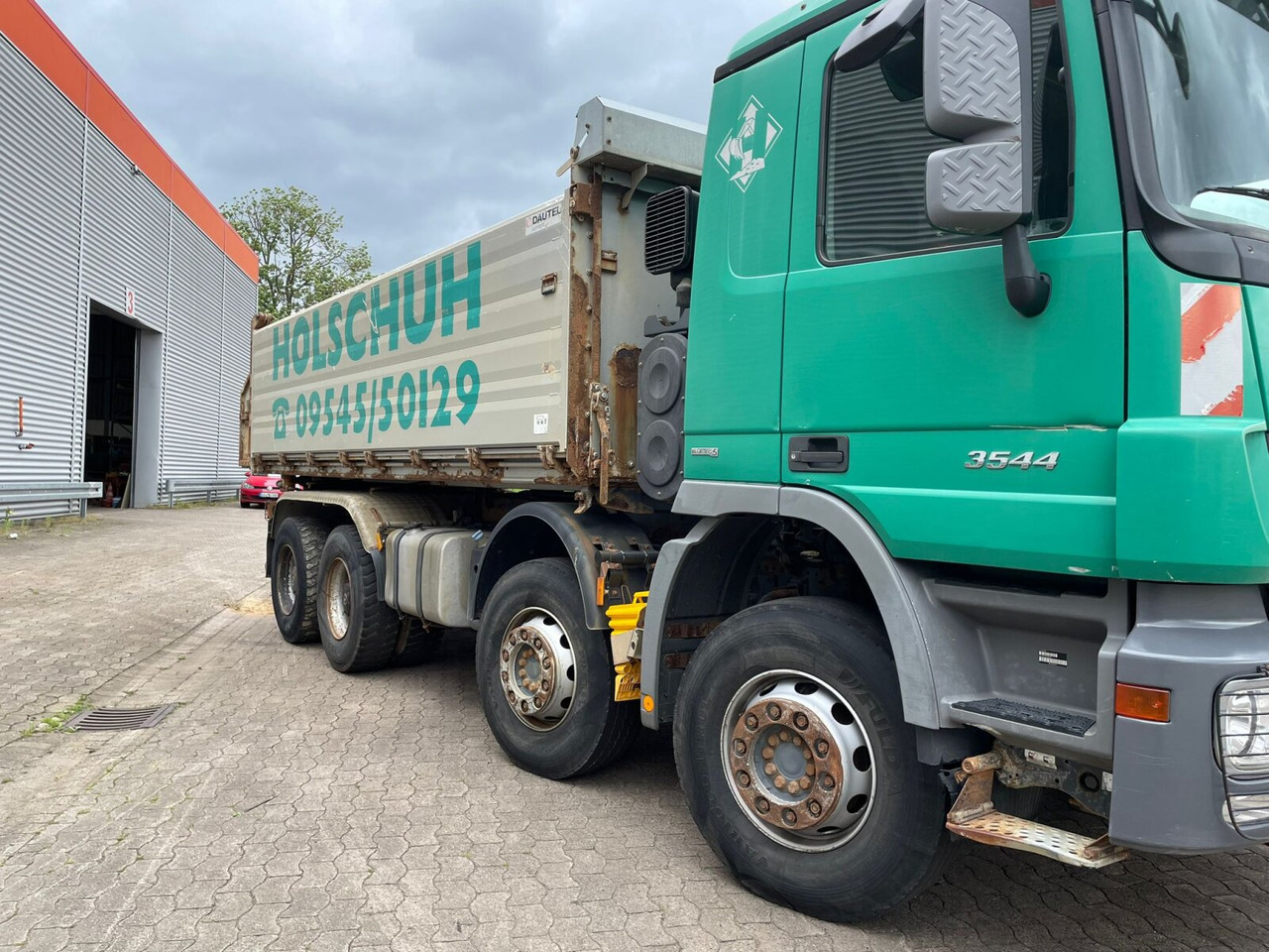 Самосвал Mercedes-Benz Actros MP III 3544/8x4/4 Actros MP III 3544/8x4/4, 3 Pedale: фото 12