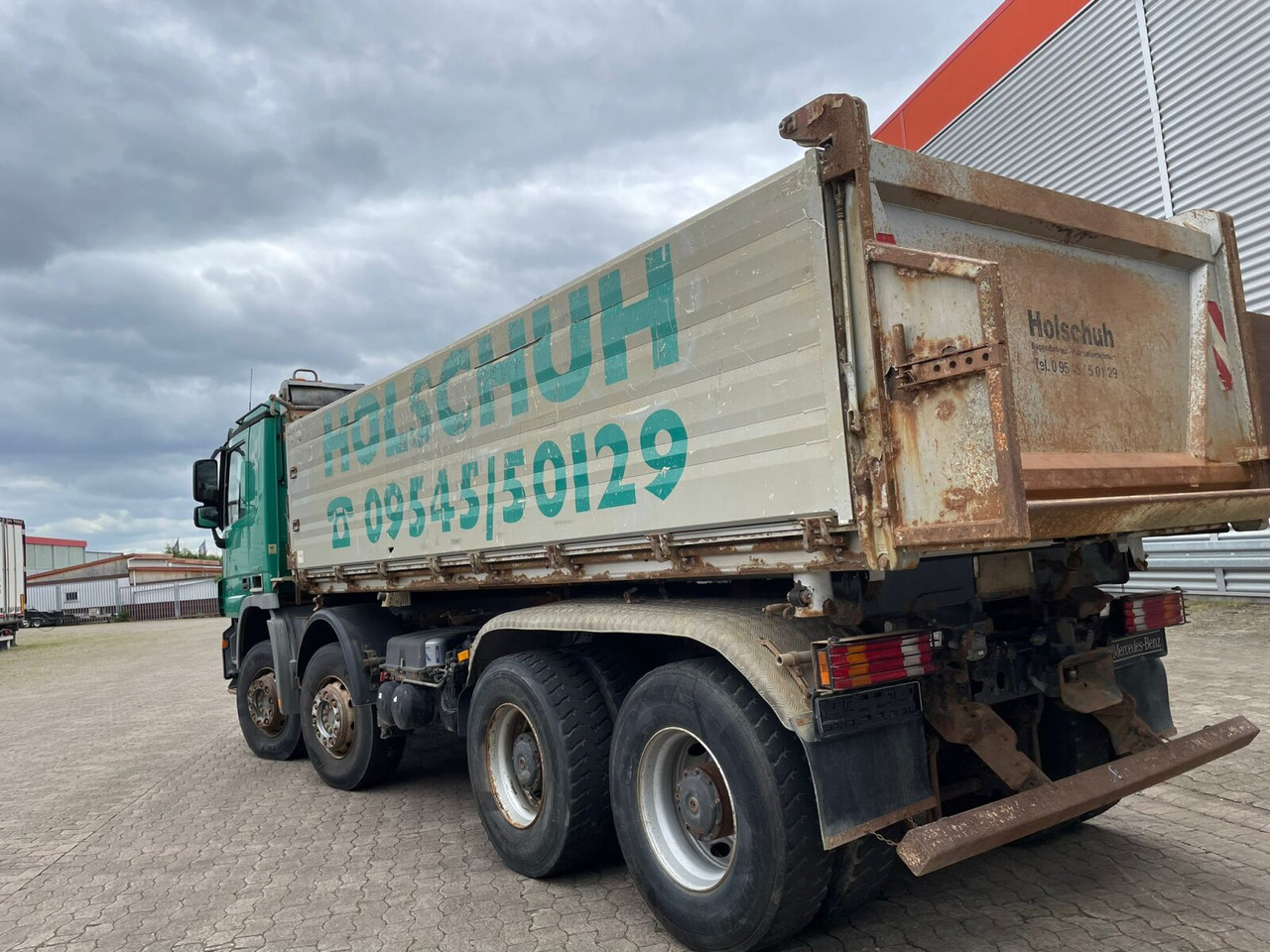 Самосвал Mercedes-Benz Actros MP III 3544/8x4/4 Actros MP III 3544/8x4/4, 3 Pedale: фото 13