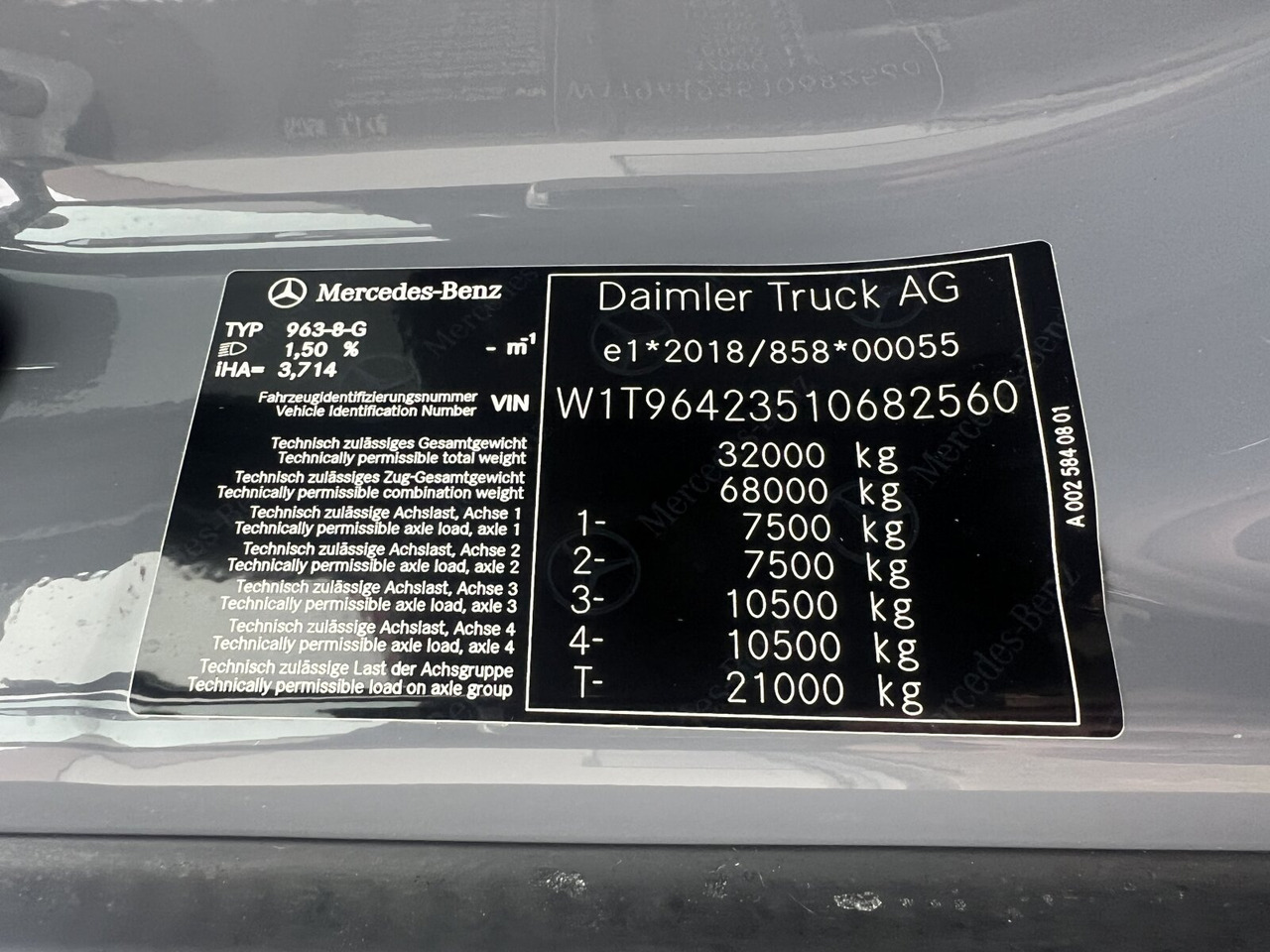 Новый Самосвал Mercedes-Benz Arocs 3251 L 8x4/4 Arocs 3251 L 8x4/4, Motorabtrieb: фото 7